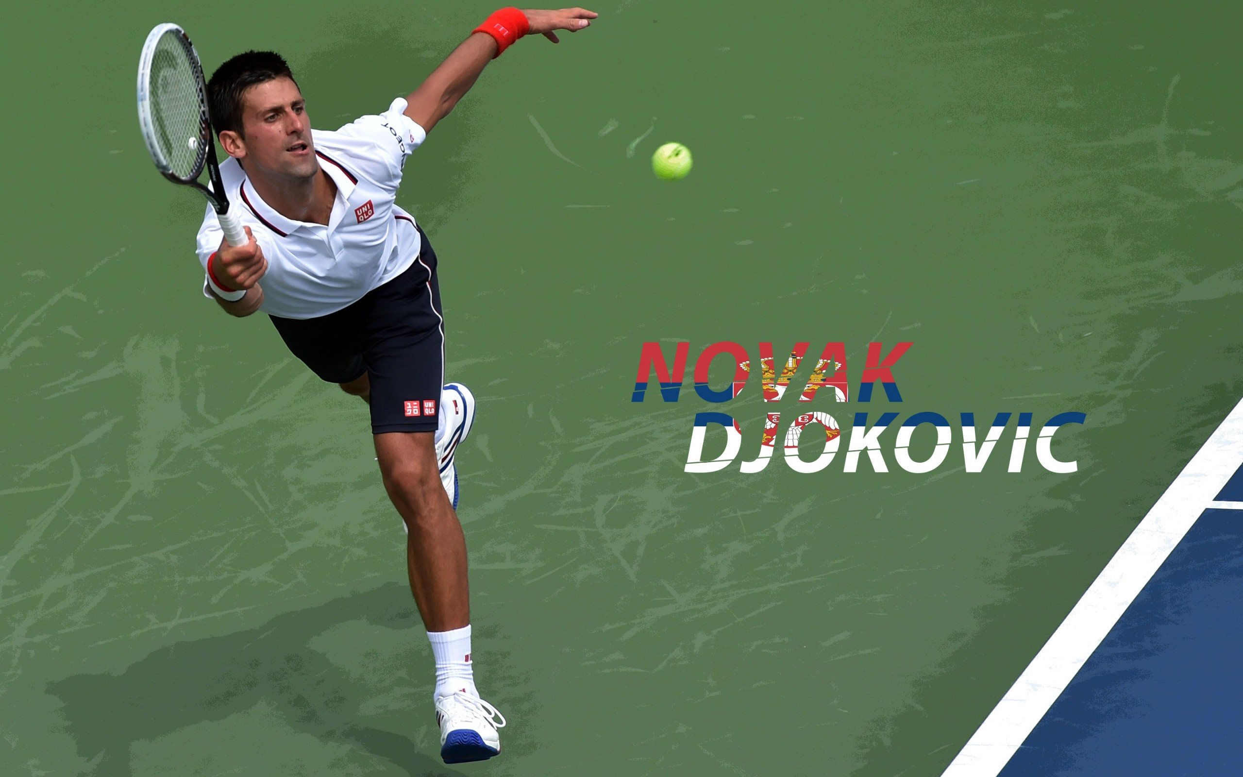 Скачать обои бесплатно Теннис, Большой Теннис, Виды Спорта, Новак Джокович, Сербский картинка на рабочий стол ПК