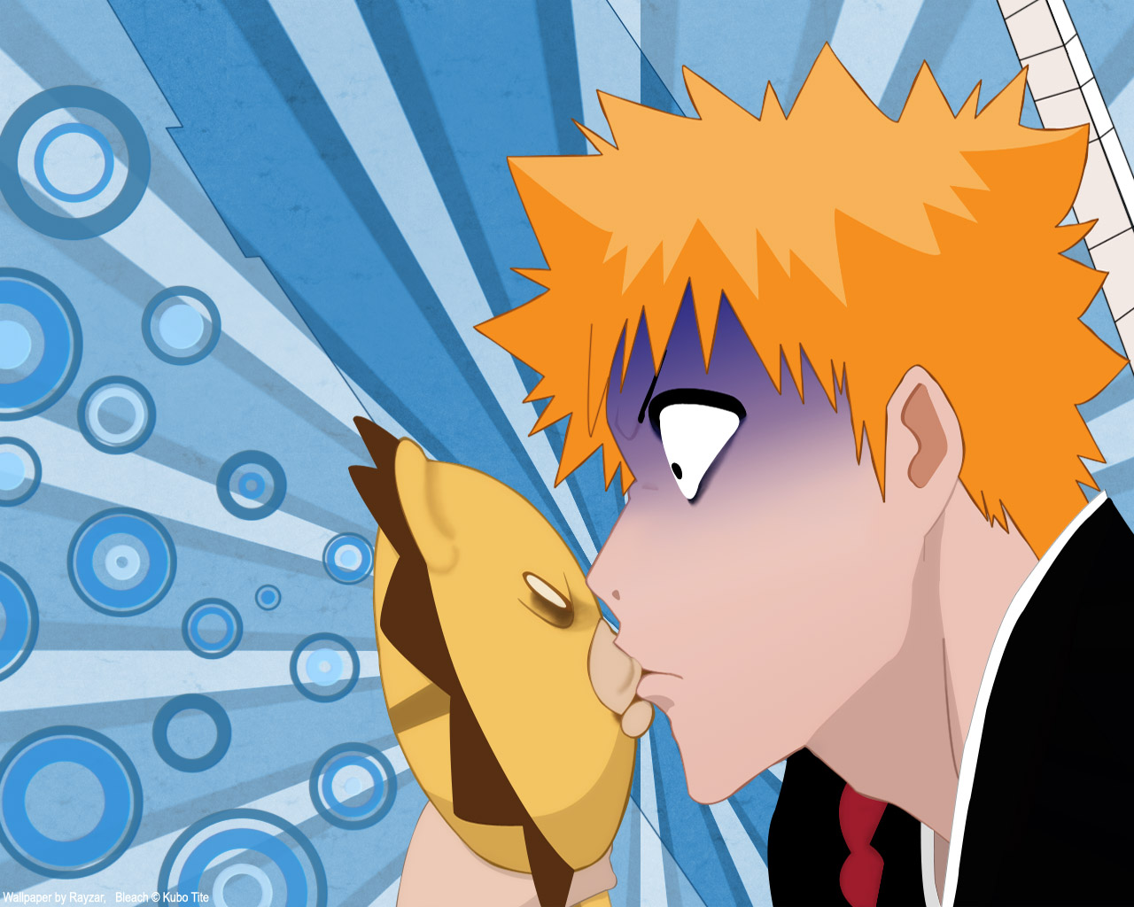 Baixar papel de parede para celular de Anime, Alvejante, Ichigo Kurosaki, Kon (Bleach) gratuito.