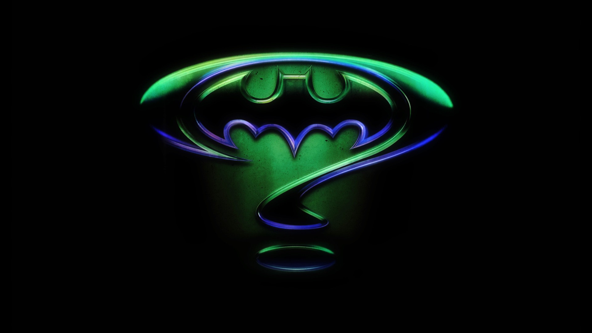 402750 descargar fondo de pantalla símbolo de batman, películas, batman forever, símbolo del acertijo, the batman: protectores de pantalla e imágenes gratis