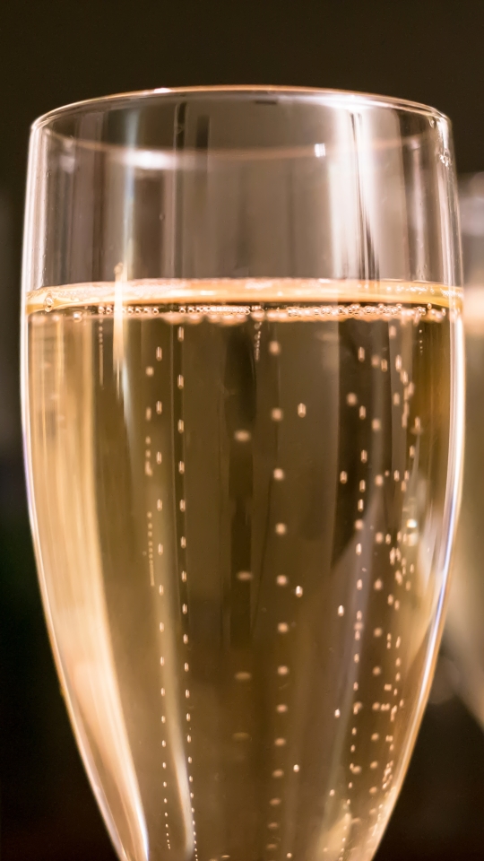 Download mobile wallpaper Food, Close Up, Glass, Drink, Champagne, Bottle, Alcohol for free.