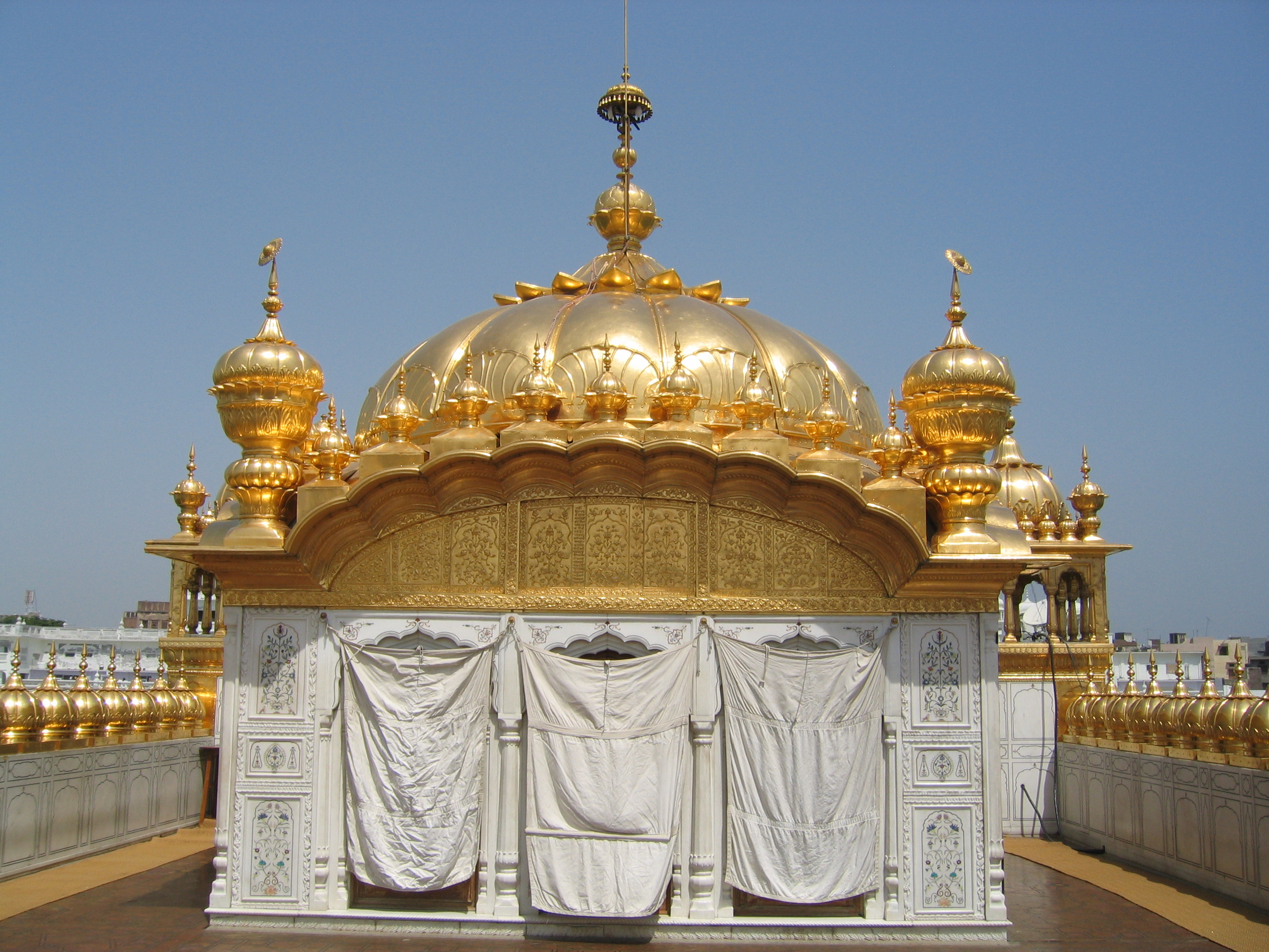342618 Hintergrundbild herunterladen religiös, harmandir sahib, amritsar, goldener tempel, hamandir sahib, indien, sikh, tempel - Bildschirmschoner und Bilder kostenlos