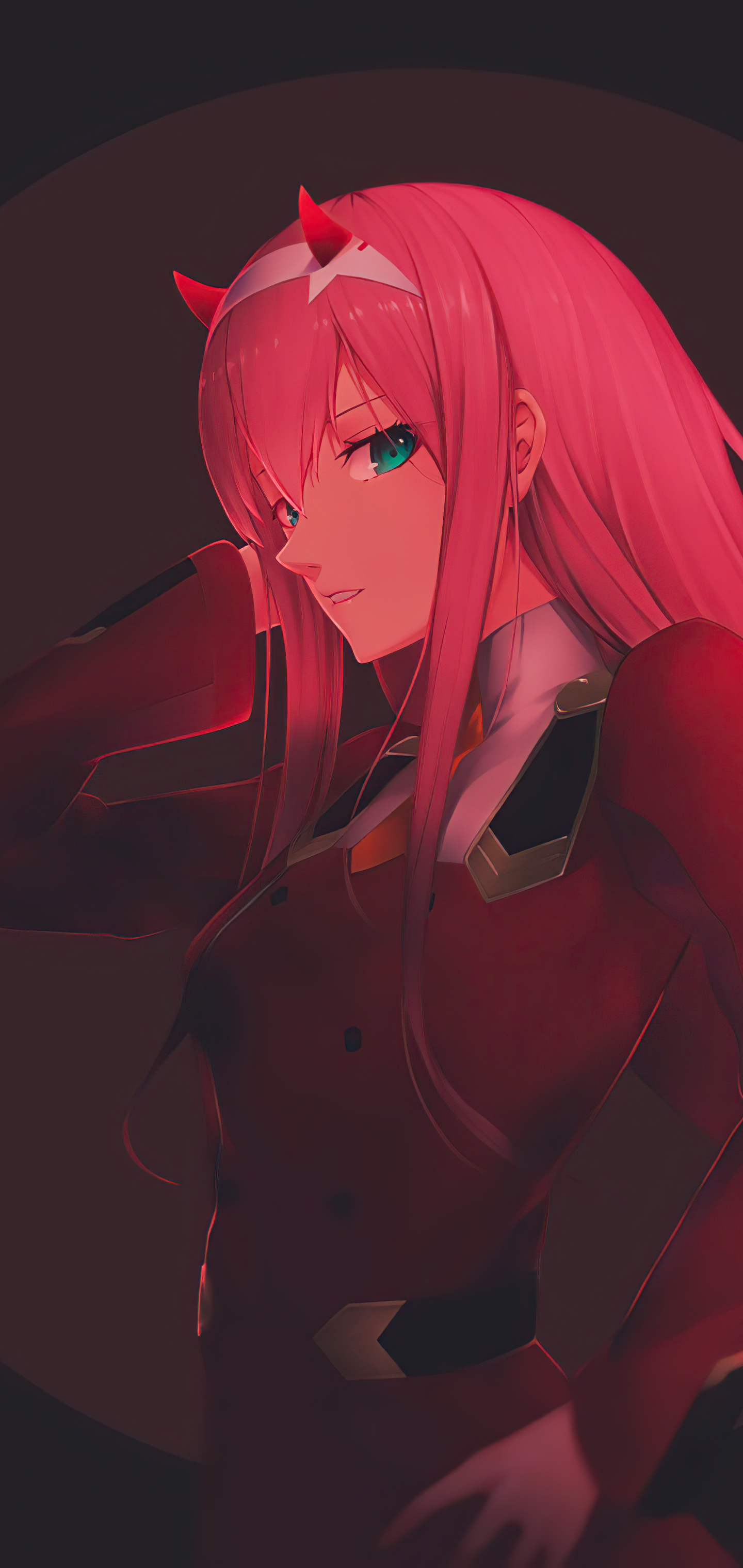 Handy-Wallpaper Animes, Darling In The Franxx, Zero Two (Liebling Im Franxx) kostenlos herunterladen.