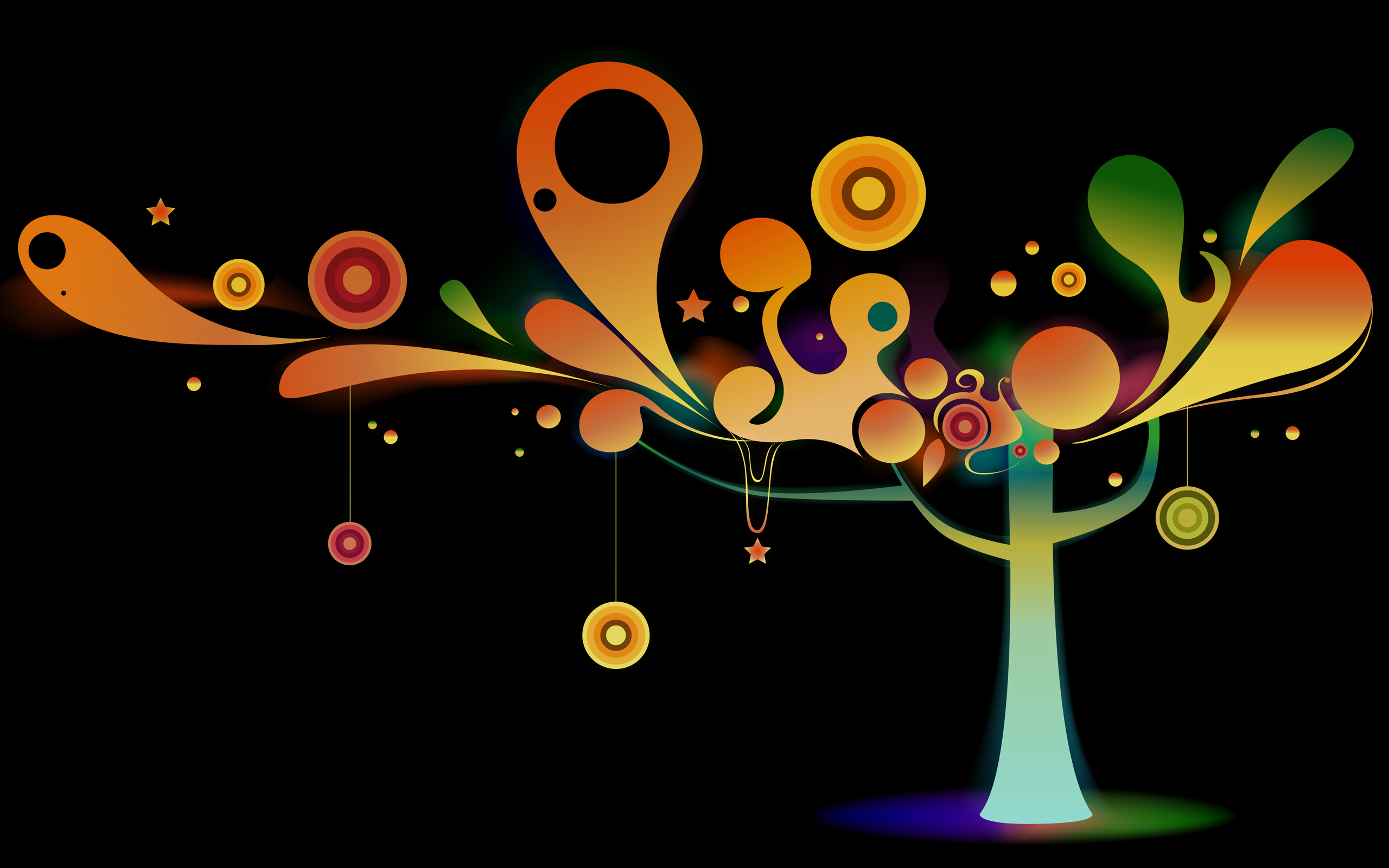Free download wallpaper Nature, Tree, Colors, Design, Artistic on your PC desktop