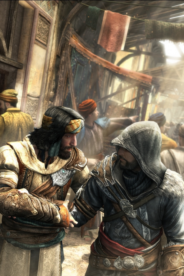Descarga gratuita de fondo de pantalla para móvil de Calle, Videojuego, Assassin's Creed, Ezio (Assassin's Creed), Revelaciones Del Credo Del Asesino, Constantinopla.