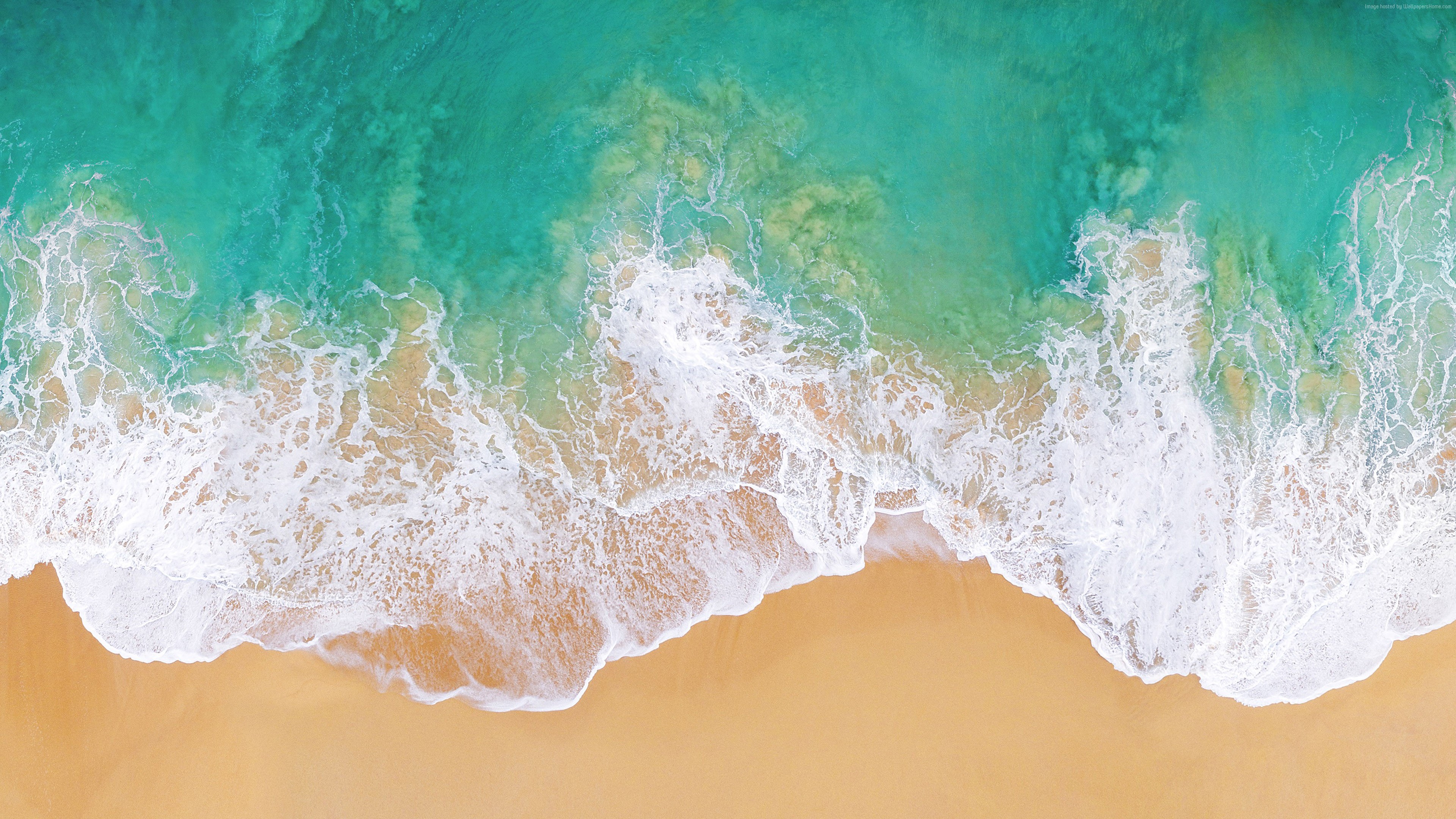 907621 descargar fondo de pantalla mar, tierra/naturaleza, playa, fotografía aérea, arena: protectores de pantalla e imágenes gratis