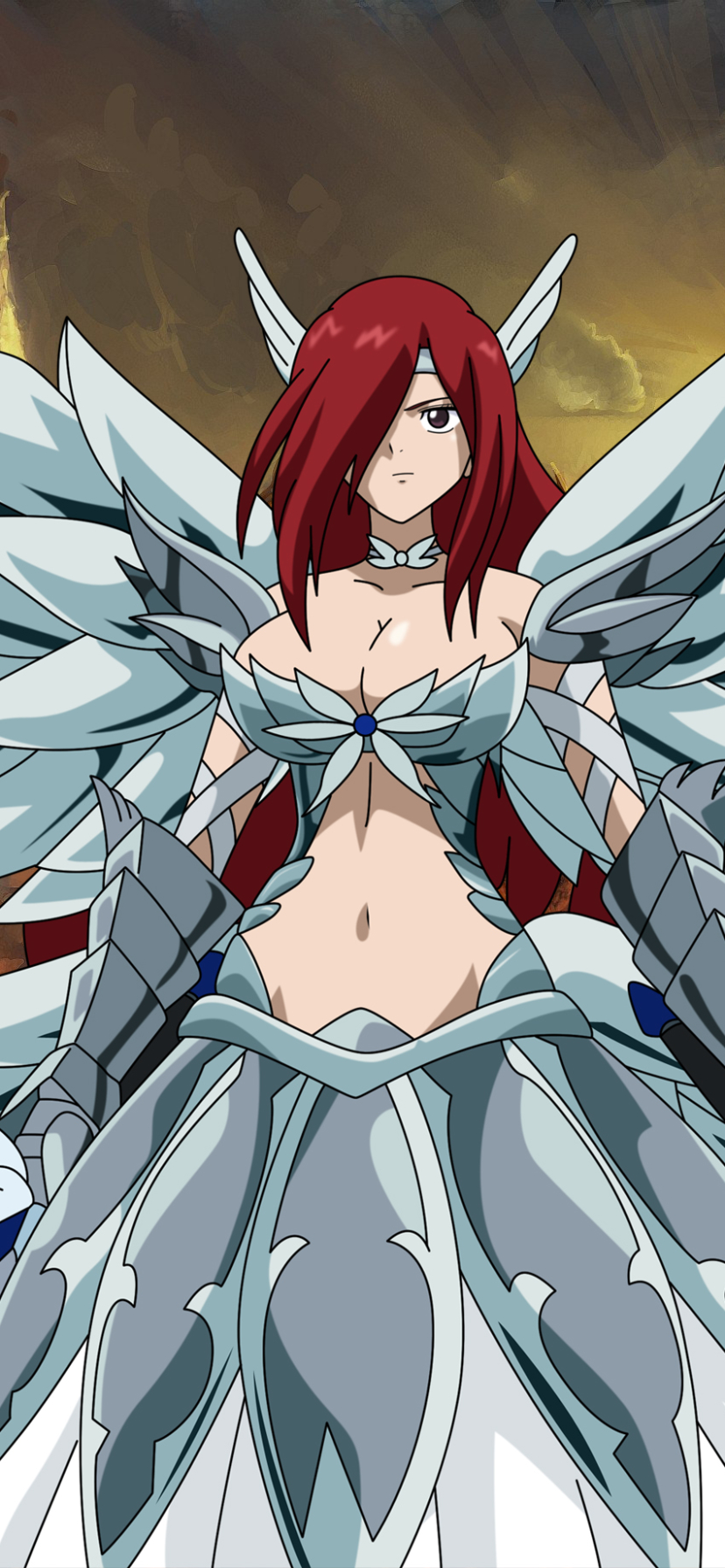 Descarga gratuita de fondo de pantalla para móvil de Fairy Tail, Animado, Erza Scarlet.