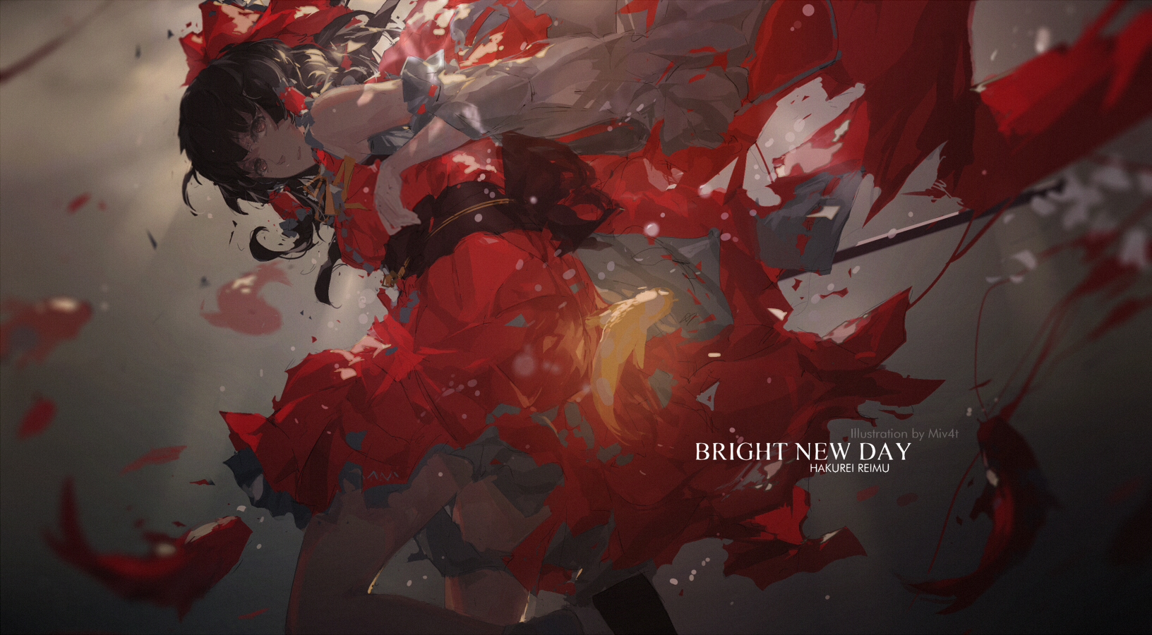 Download mobile wallpaper Anime, Touhou, Reimu Hakurei for free.