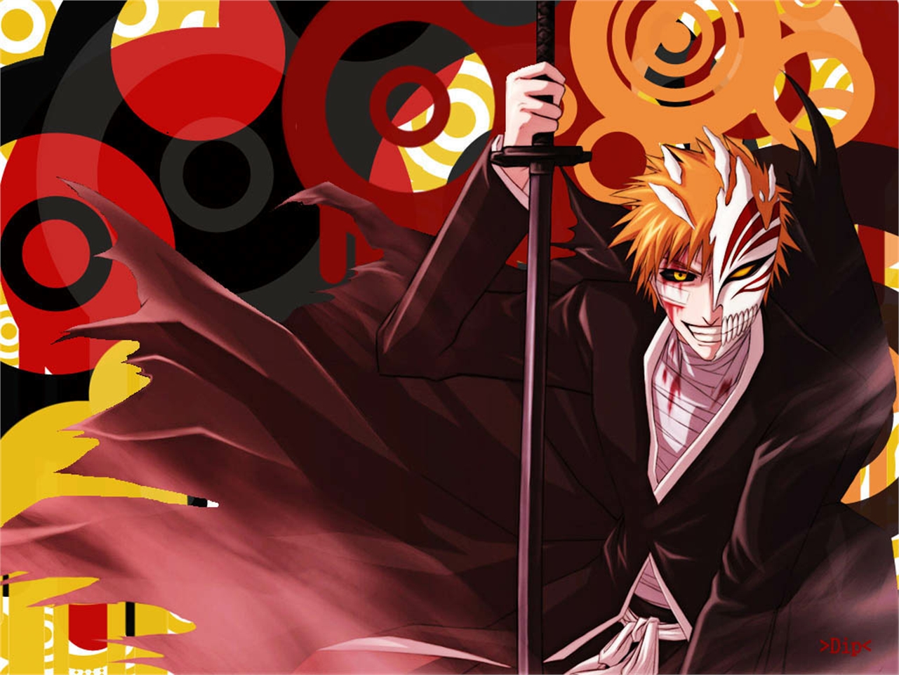 Handy-Wallpaper Bleach, Animes, Ichigo Kurosaki kostenlos herunterladen.