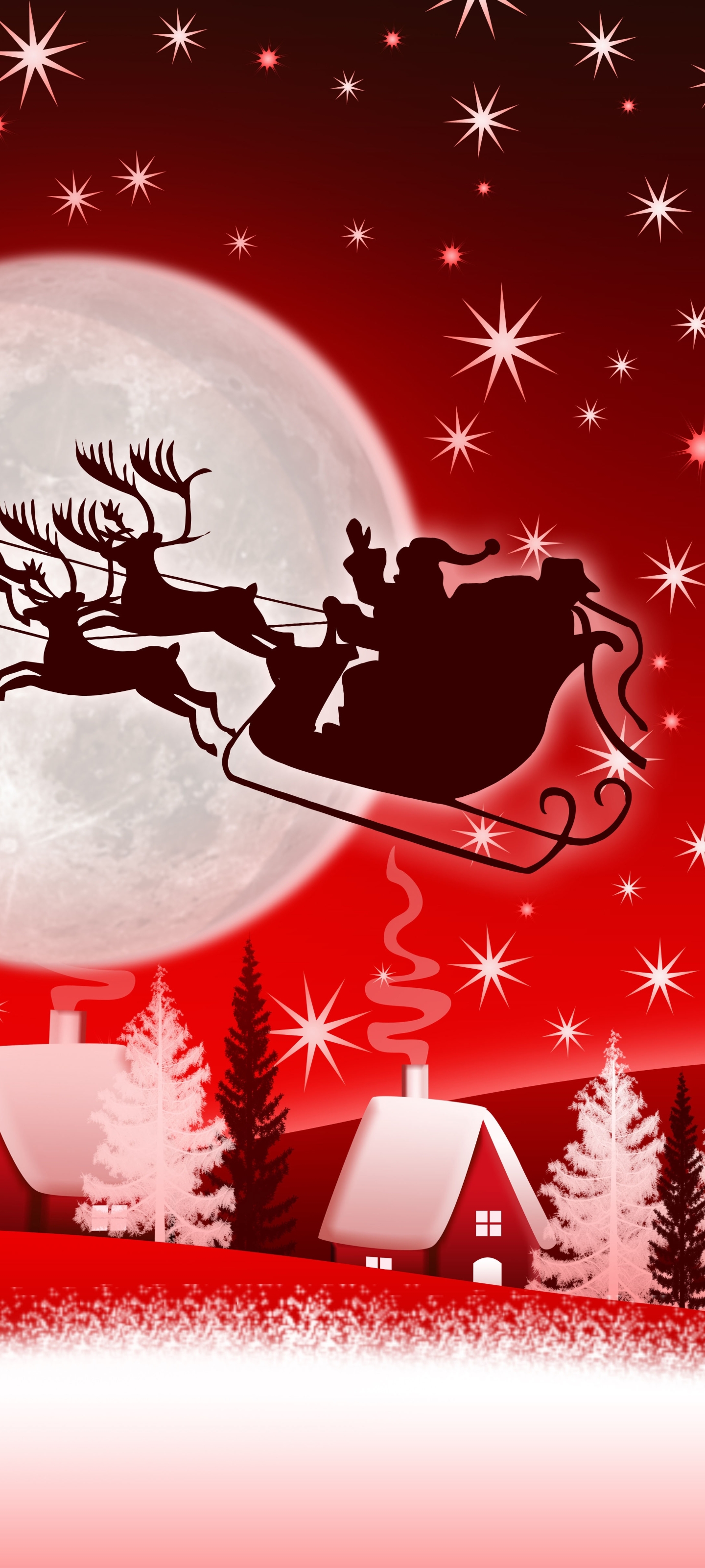 Téléchargez des papiers peints mobile Noël, Vacances, Traîneau, Renne gratuitement.
