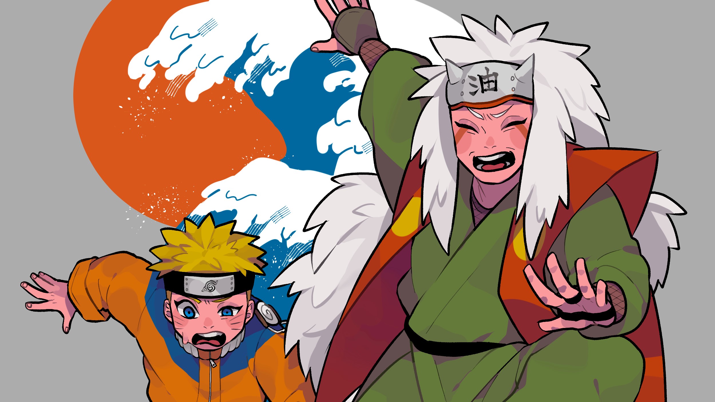 Téléchargez des papiers peints mobile Naruto, Animé, Naruto Uzumaki, Jiraya (Naruto) gratuitement.