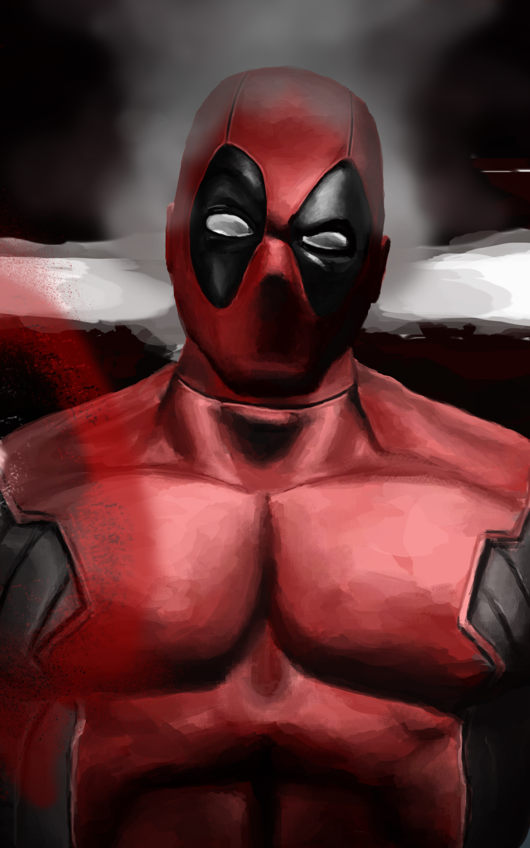 Handy-Wallpaper Deadpool, Comics, Söldner Mit Einem Mund kostenlos herunterladen.