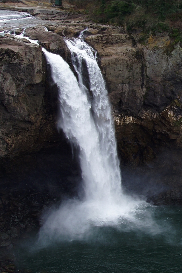Download mobile wallpaper Waterfalls, Earth, Snoqualmie Falls for free.