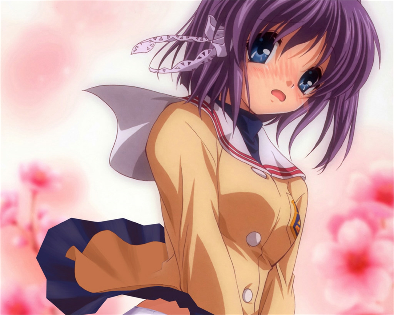Download mobile wallpaper Anime, Clannad, Ryou Fujibayashi for free.