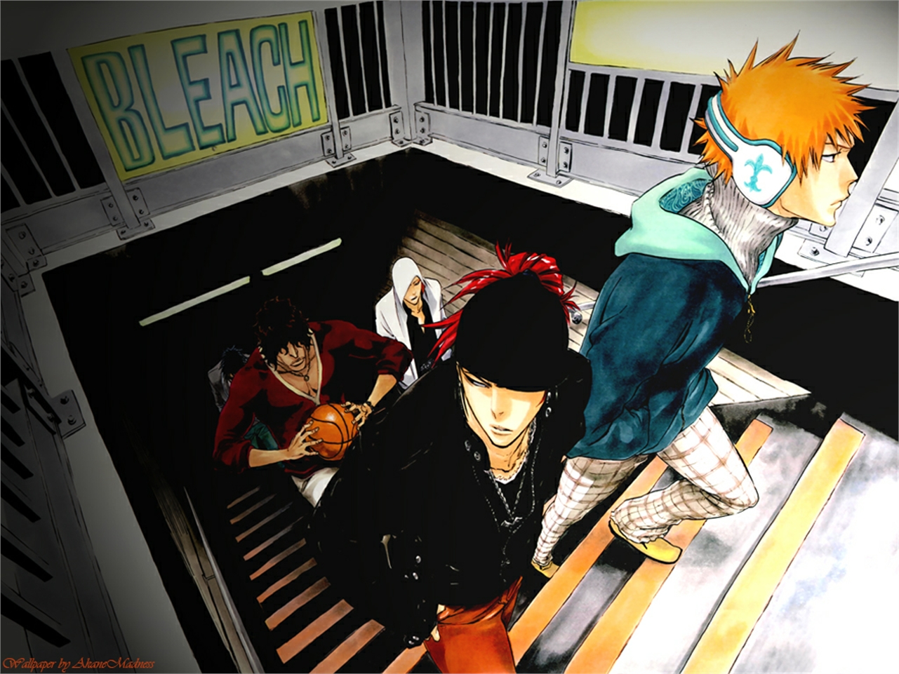 Descarga gratis la imagen Animado, Bleach: Burîchi, Renji Abarai, Ichigo Kurosaki, Yasutora Sado en el escritorio de tu PC