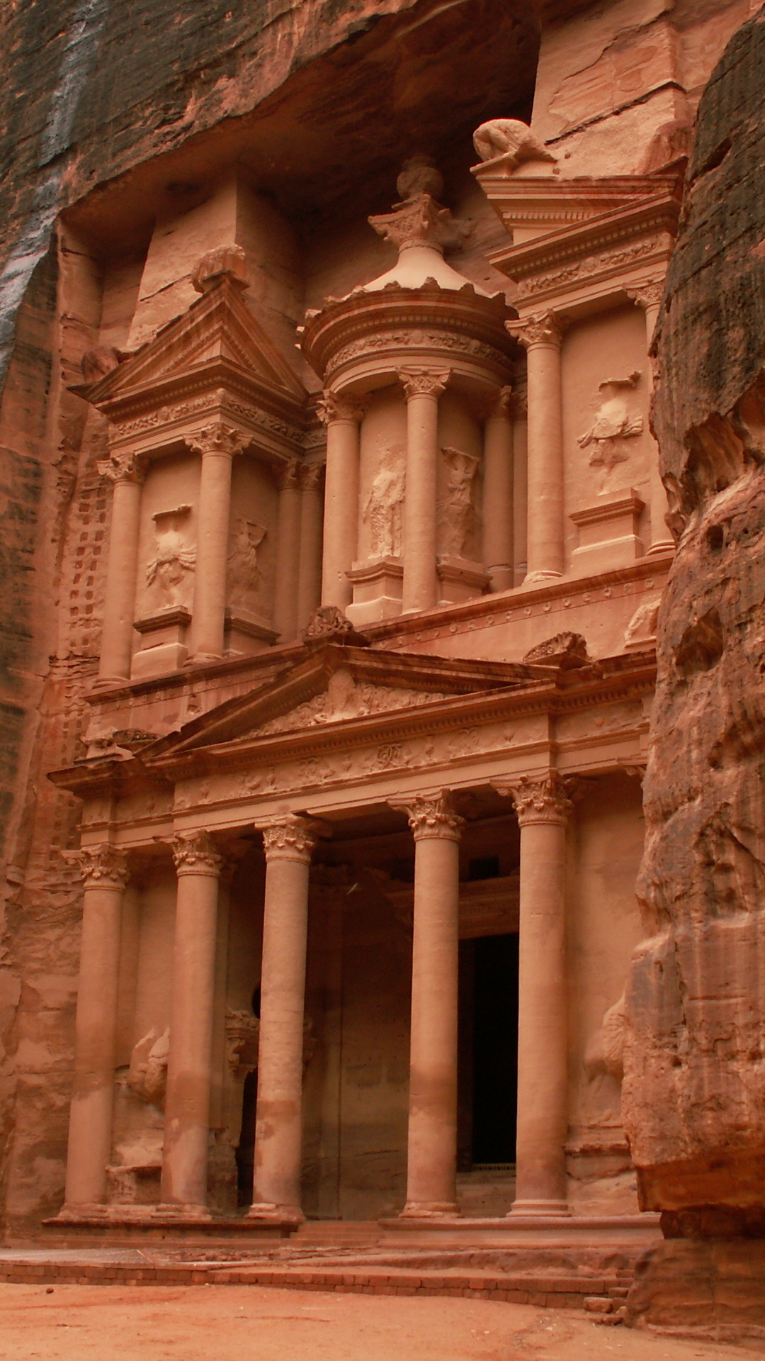 Descarga gratuita de fondo de pantalla para móvil de Petra, Monumentos, Hecho Por El Hombre.