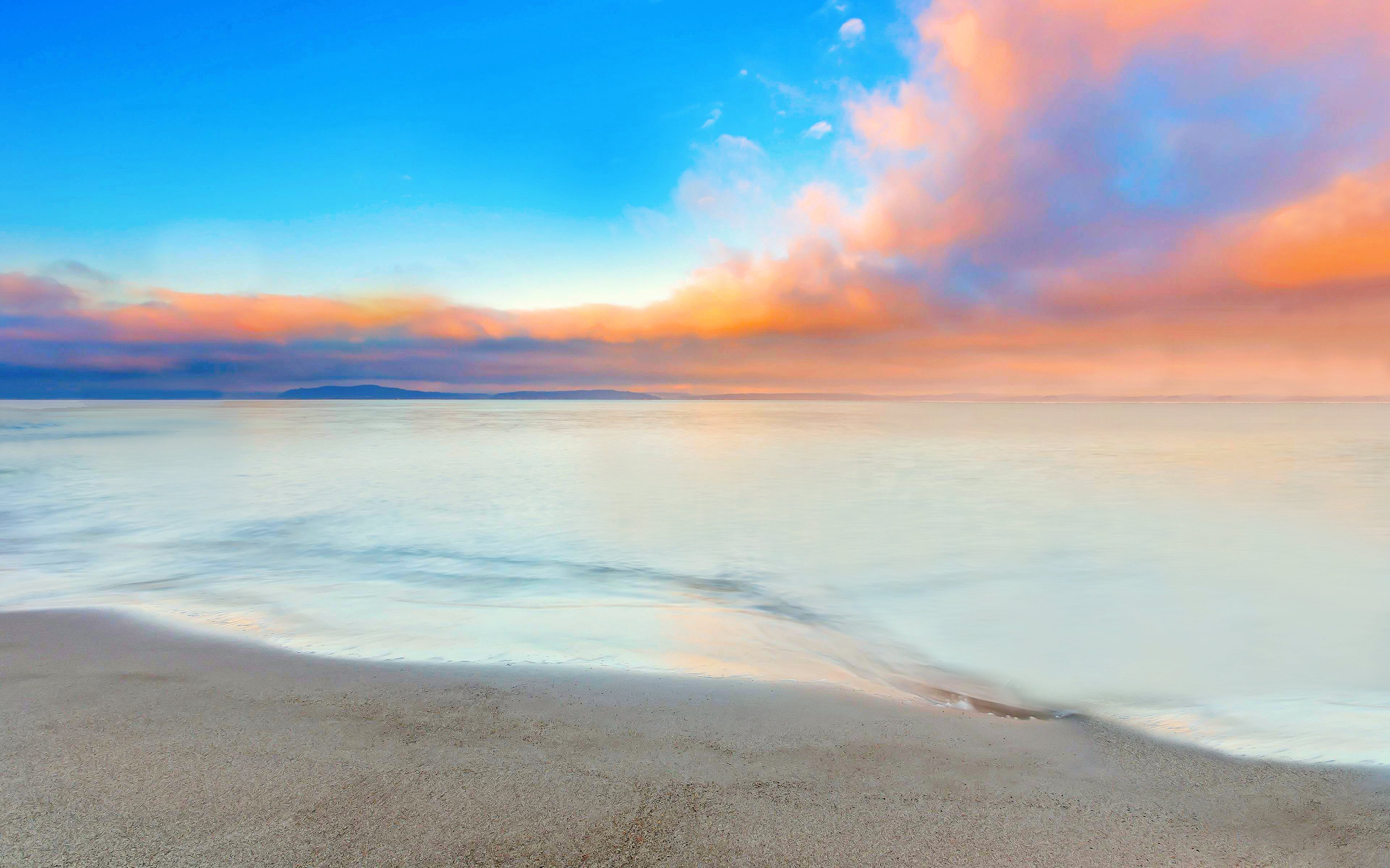 675698 descargar fondo de pantalla playa, horizonte, tierra/naturaleza, pintoresco, nube, mar, cielo: protectores de pantalla e imágenes gratis