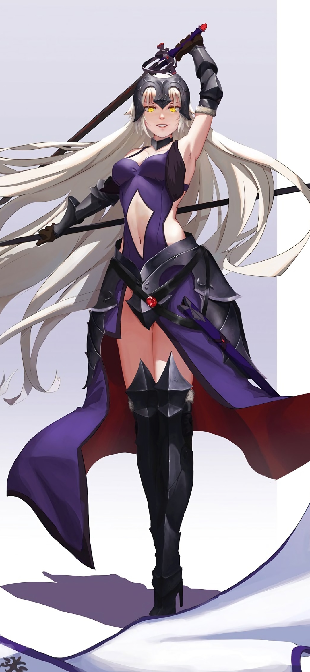Download mobile wallpaper Anime, Long Hair, Fate/grand Order, Jeanne D'arc Alter, Avenger (Fate/grand Order), Fate Series for free.