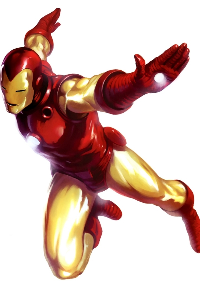 Handy-Wallpaper Iron Man, Comics kostenlos herunterladen.