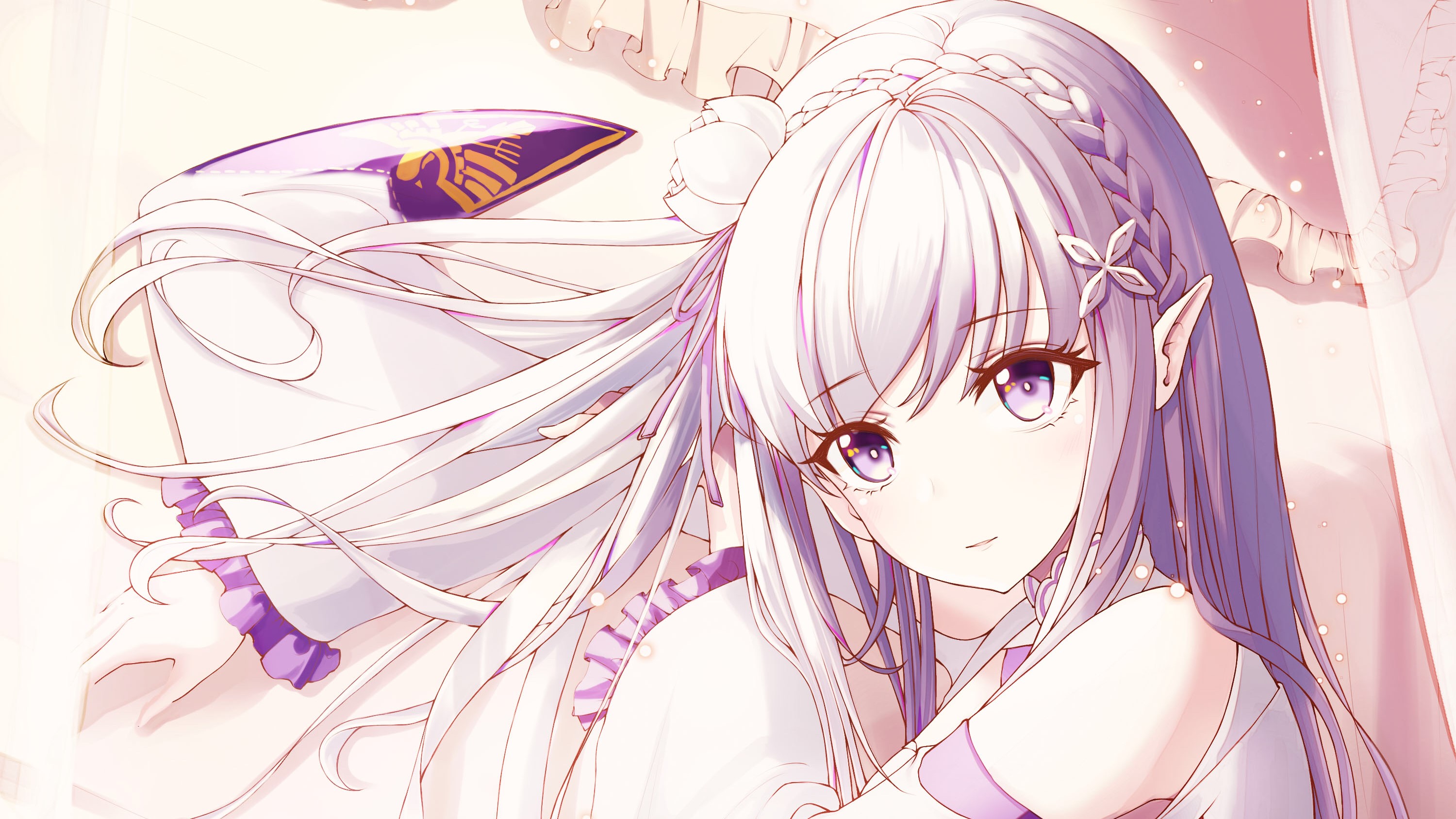 Descarga gratuita de fondo de pantalla para móvil de Animado, Emilia (Re:zero), Re:zero Comenzando La Vida En Otro Mundo.