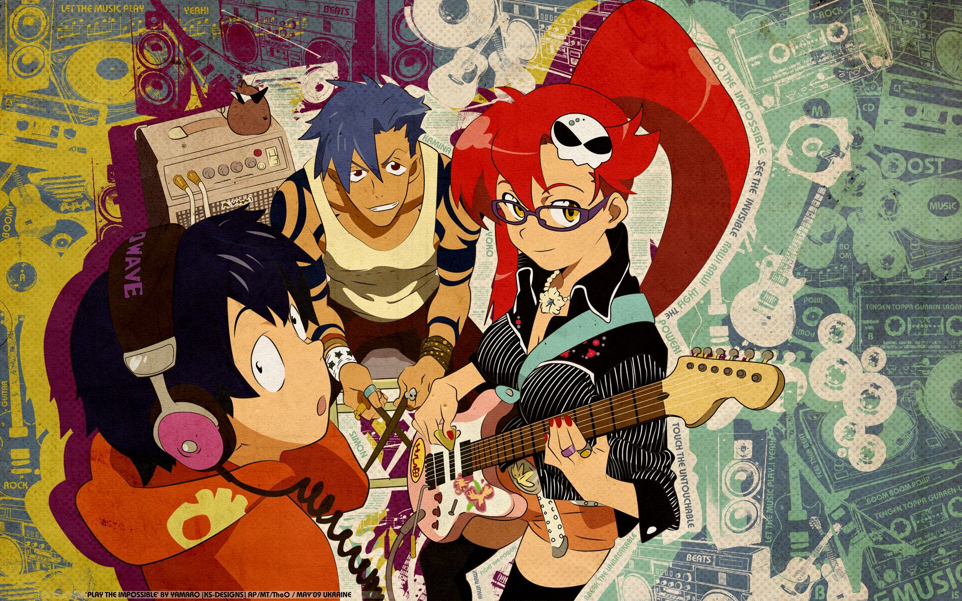 Téléchargez gratuitement l'image Animé, Tengen Toppa Gurren Lagann sur le bureau de votre PC