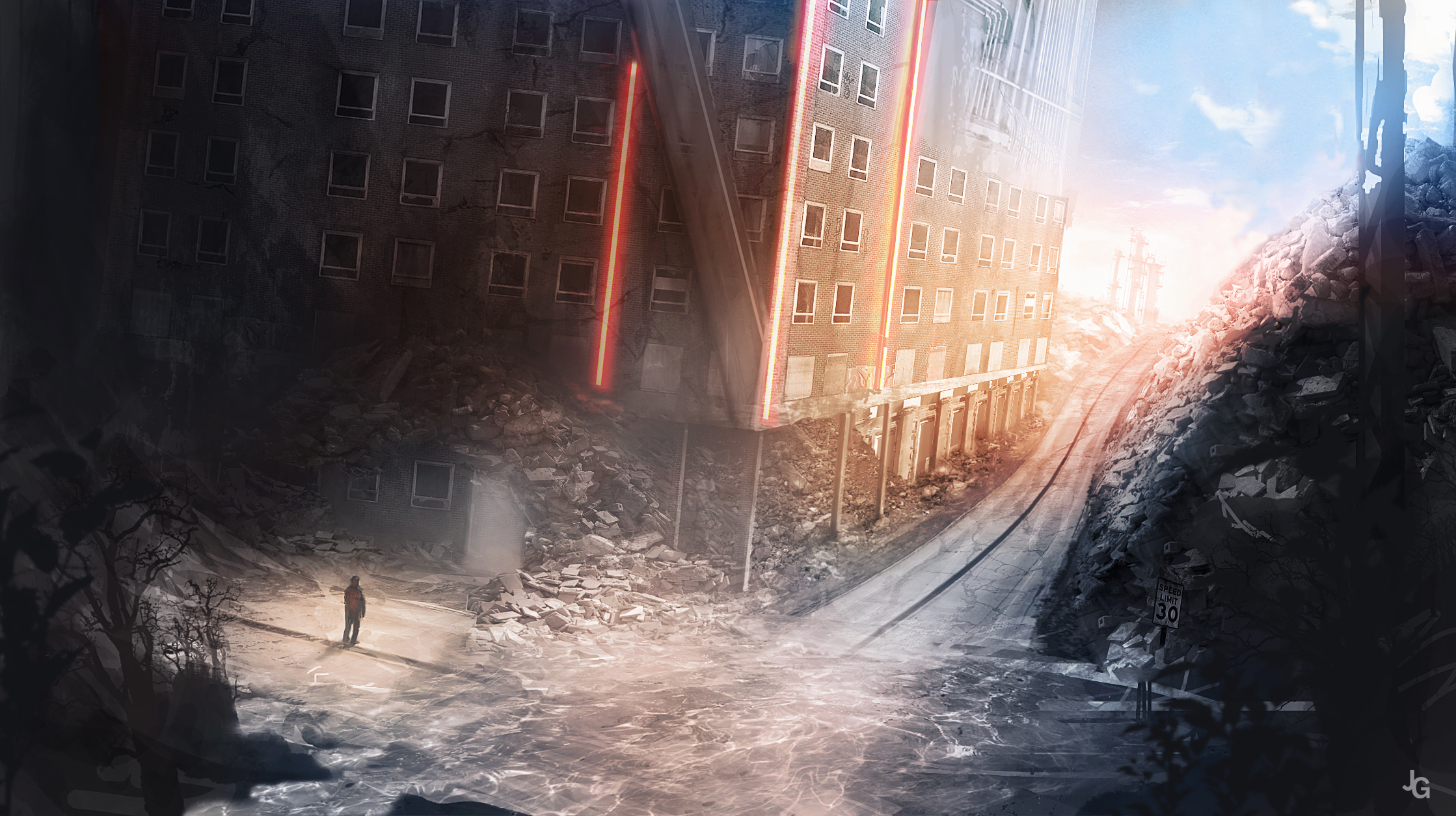 Download mobile wallpaper Sci Fi, Post Apocalyptic for free.