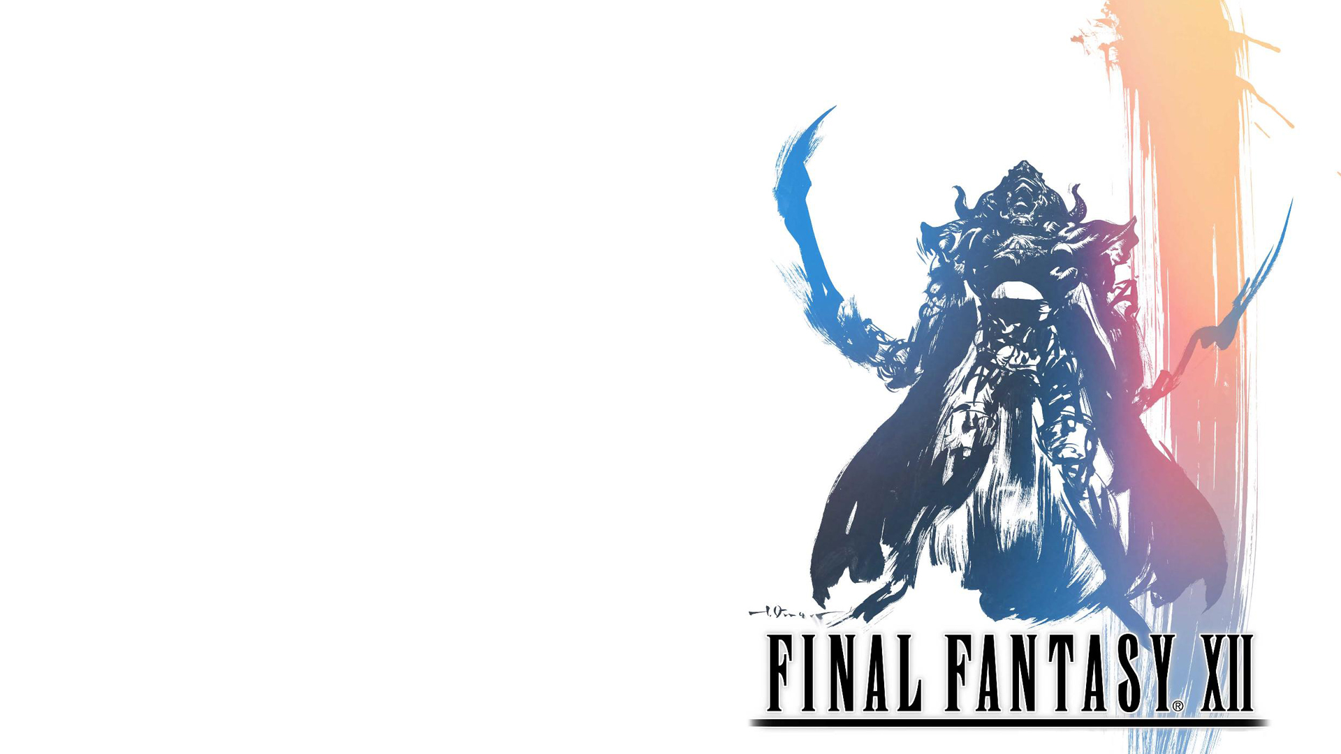 video game, final fantasy xii, gabranth (final fantasy), logo, final fantasy