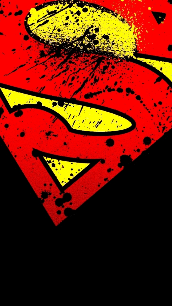 無料モバイル壁紙漫画, スーパーマン, スーパーマンのロゴをダウンロードします。