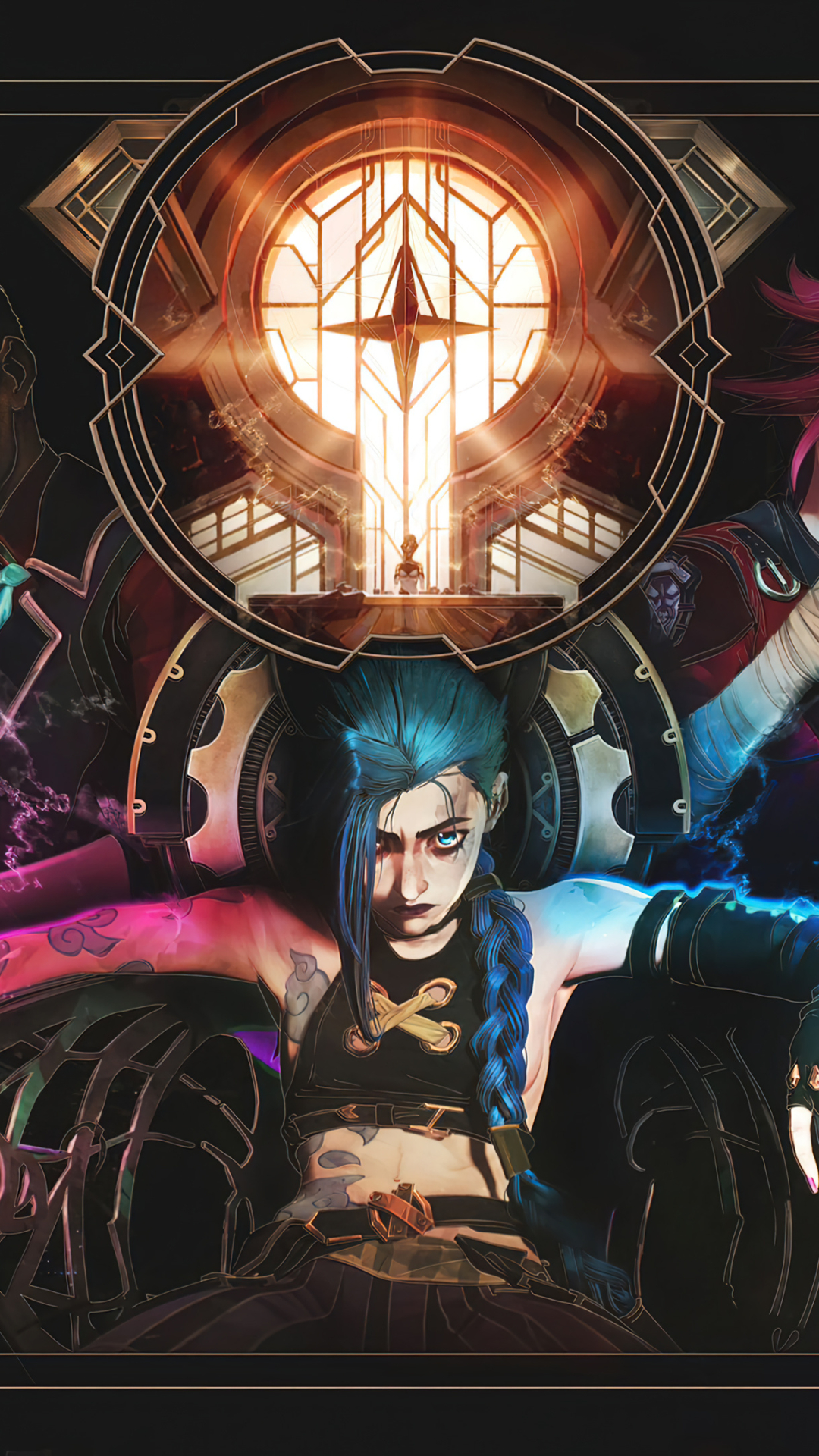 Download mobile wallpaper Tv Show, Jinx (League Of Legends), Arcane for free.