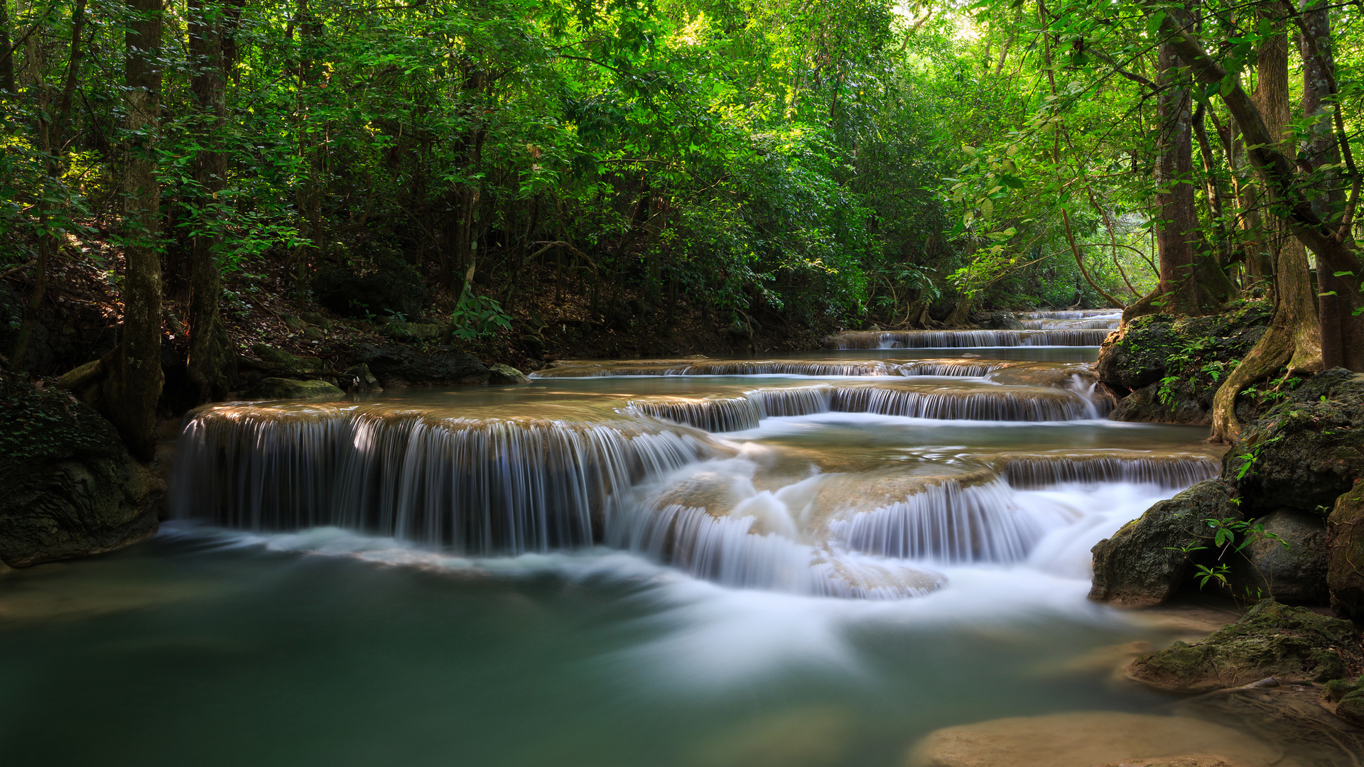 Free download wallpaper Waterfall, Earth on your PC desktop