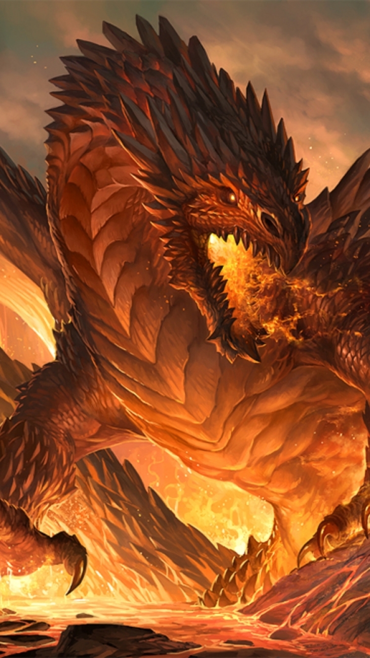 Download mobile wallpaper Fantasy, Dragon for free.