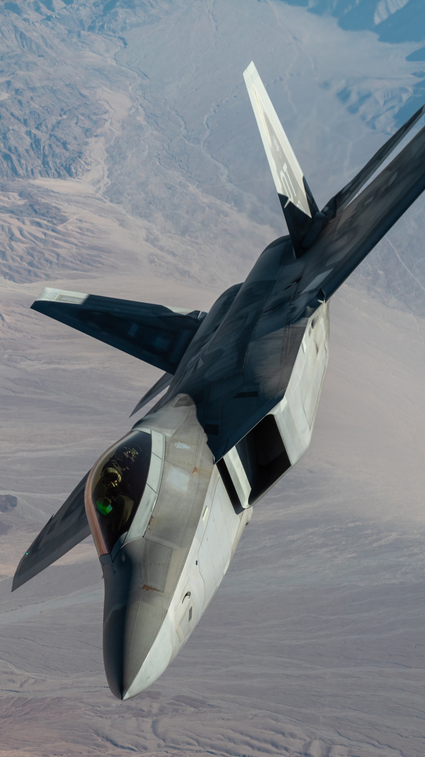 Laden Sie das Flugzeuge, Flugzeug, Militär, Düsenjäger, Lockheed Martin F 22 Raptor, Kampfjets, Kampfflugzeug-Bild kostenlos auf Ihren PC-Desktop herunter
