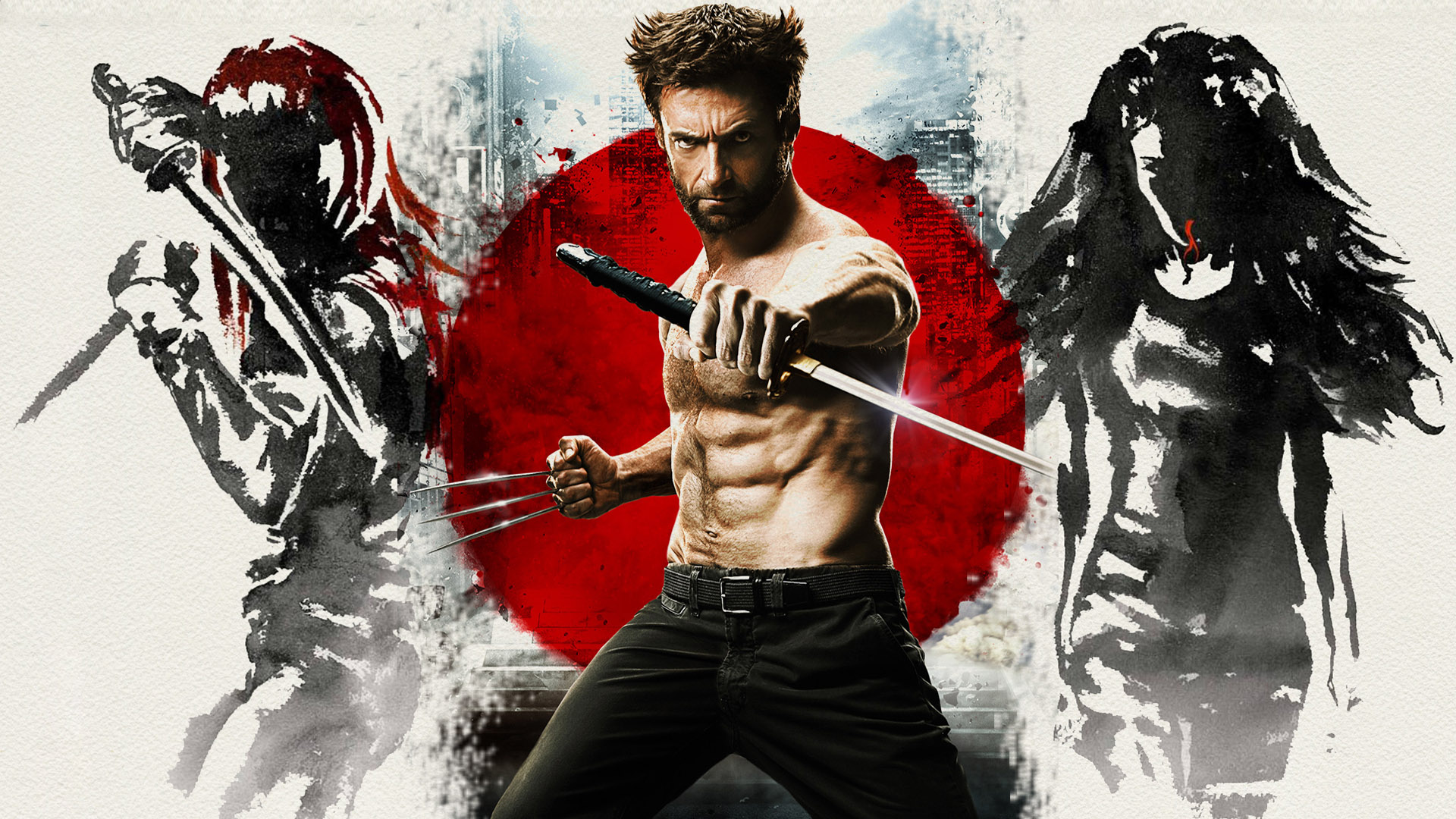 Download mobile wallpaper X Men, Hugh Jackman, Wolverine, Movie, The Wolverine for free.