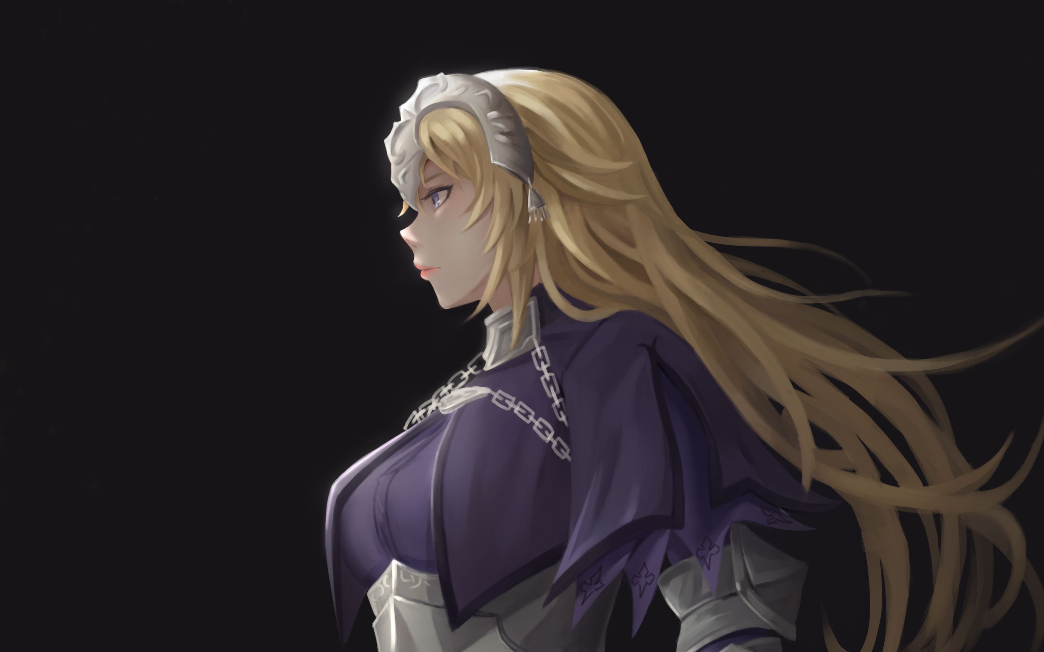 Download mobile wallpaper Anime, Blonde, Long Hair, Fate/grand Order, Jeanne D'arc (Fate Series), Ruler (Fate/apocrypha), Fate Series for free.