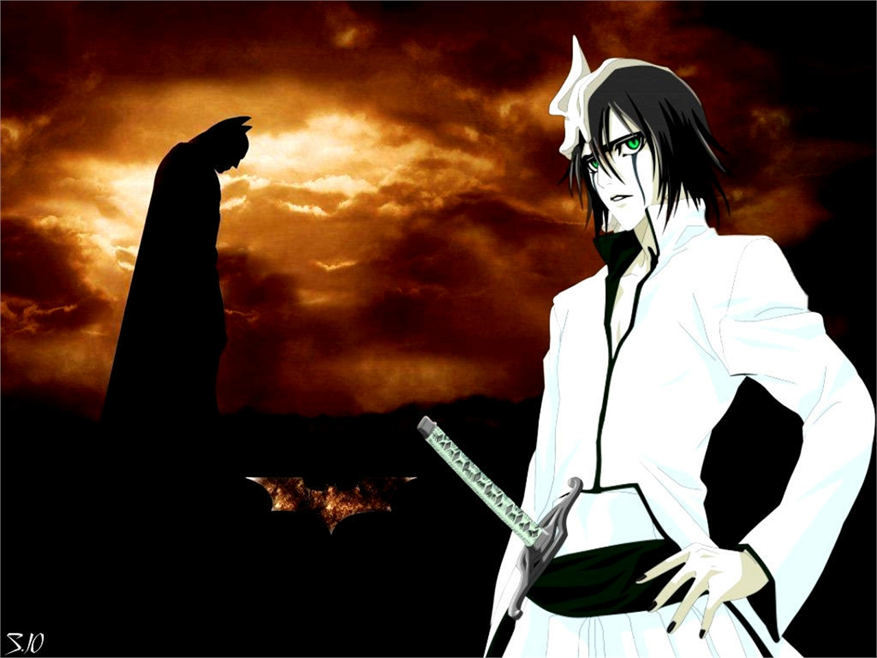 Handy-Wallpaper Bleach, Animes, Ulquiorra Cifer kostenlos herunterladen.