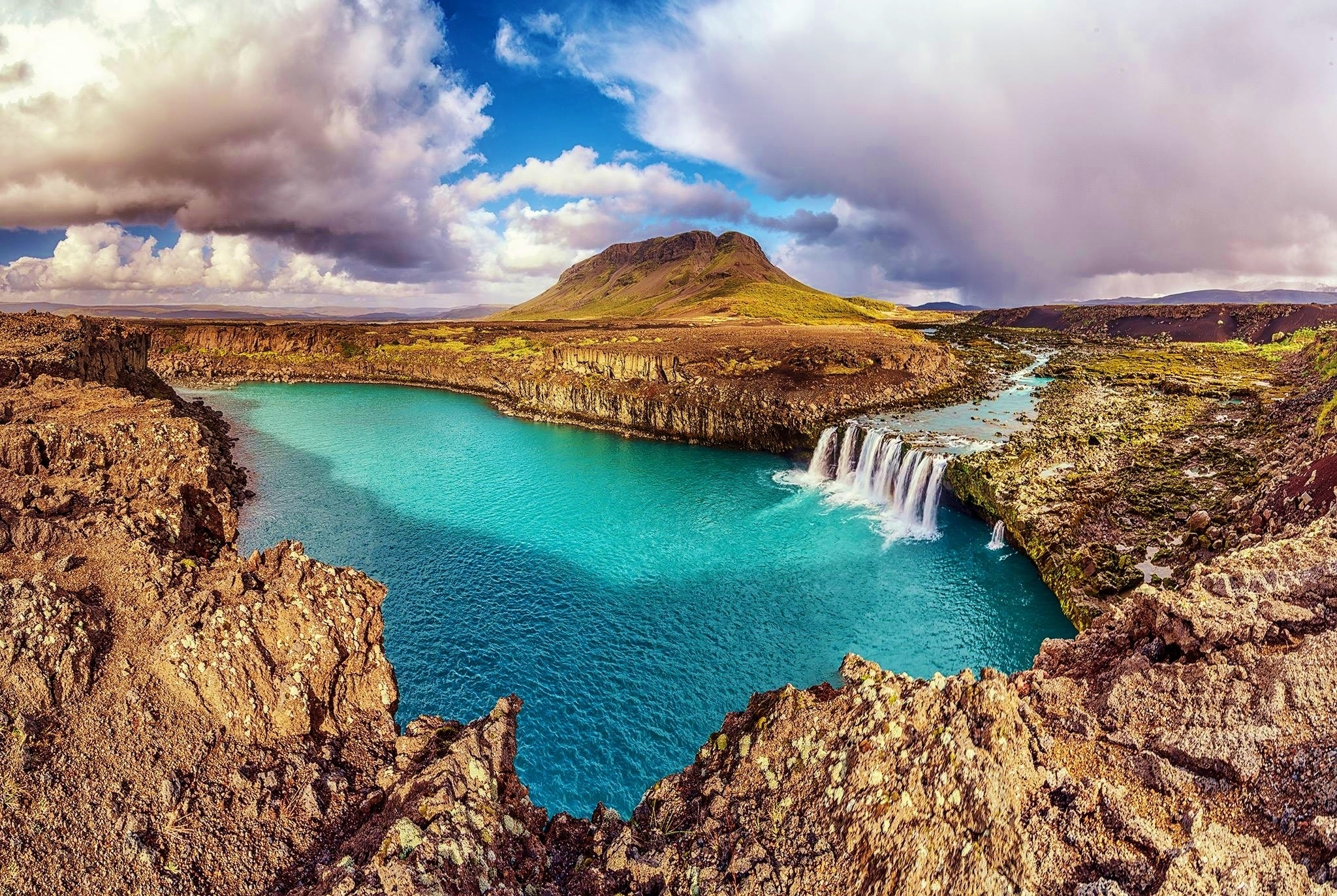 Laden Sie das Wasserfälle, See, Wasserfall, Gebirge, Erde/natur-Bild kostenlos auf Ihren PC-Desktop herunter
