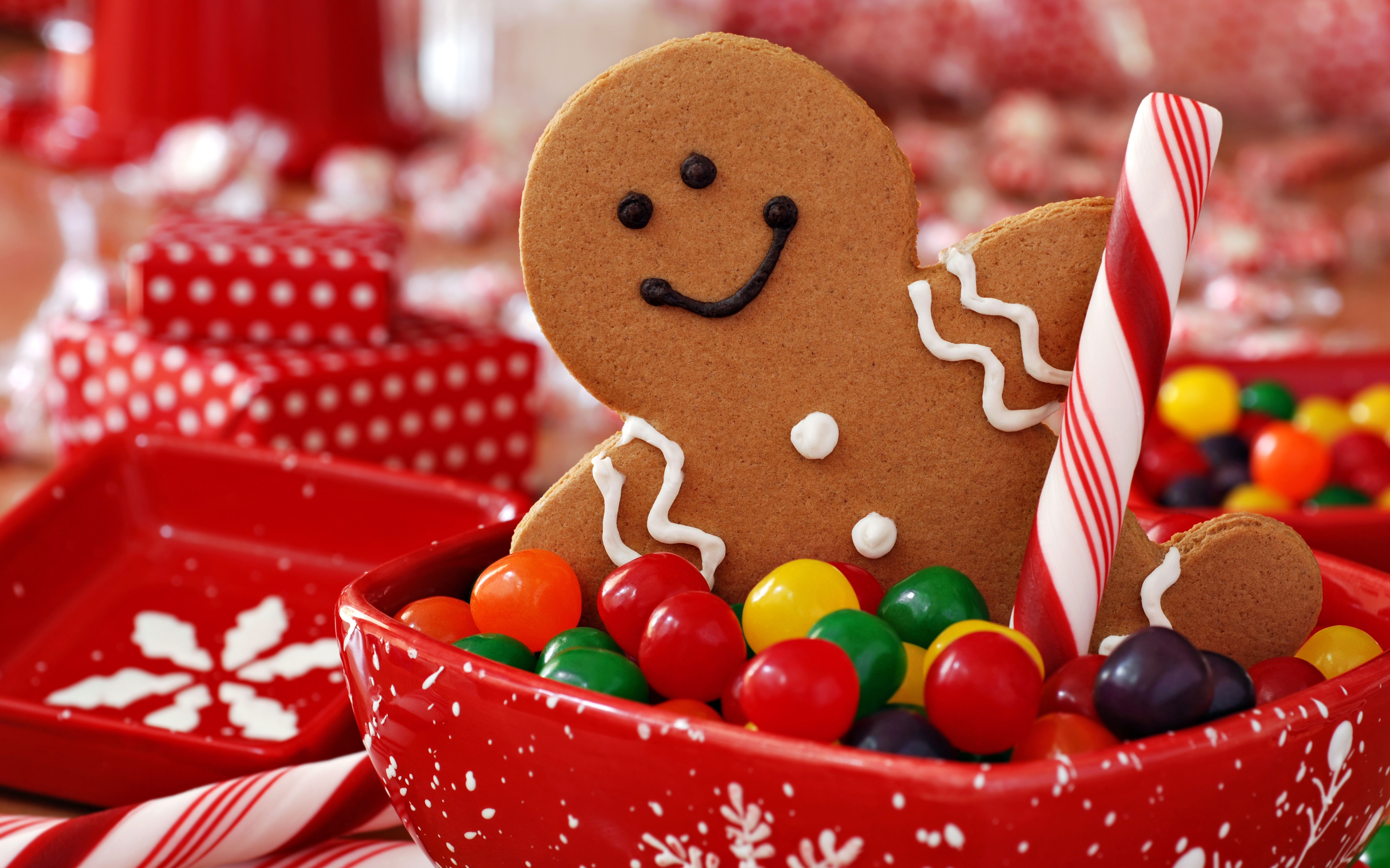 731393 завантажити картинку свято, різдво, карамельна паличка, цукерки, печиво, пряник - шпалери і заставки безкоштовно