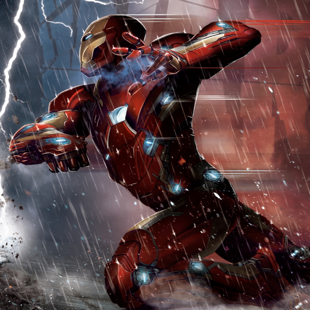 Download mobile wallpaper Iron Man, Captain America, Movie, Captain America: Civil War for free.