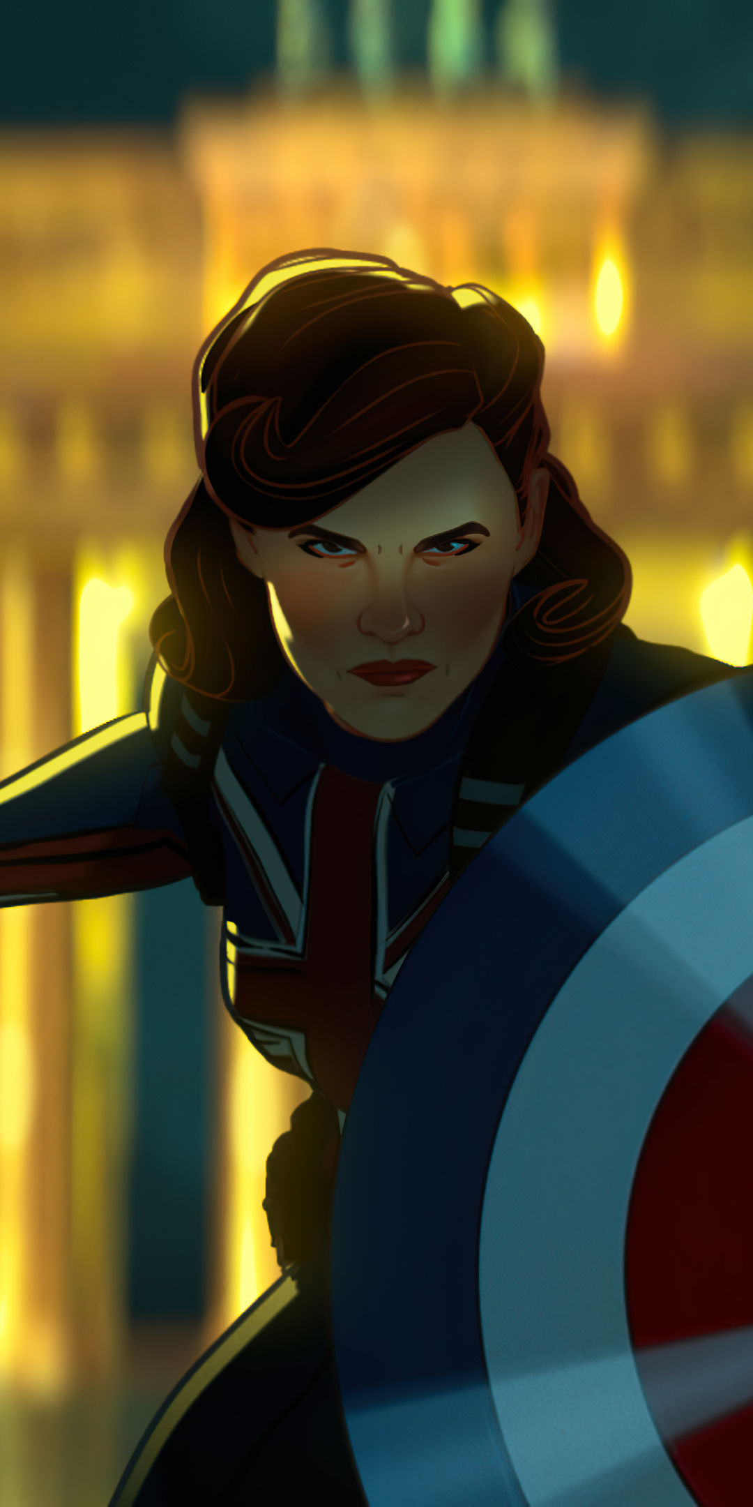 Download mobile wallpaper Tv Show, Peggy Carter, What If ?, Captain Carter for free.