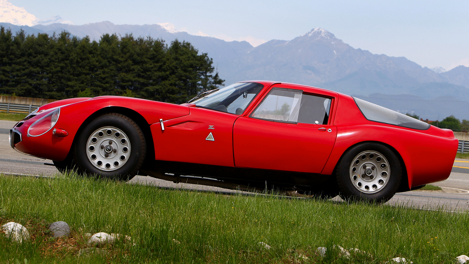 Download mobile wallpaper Alfa Romeo, Car, Old Car, Vehicles, Coupé, Alfa Romeo Giulia Tz2 for free.