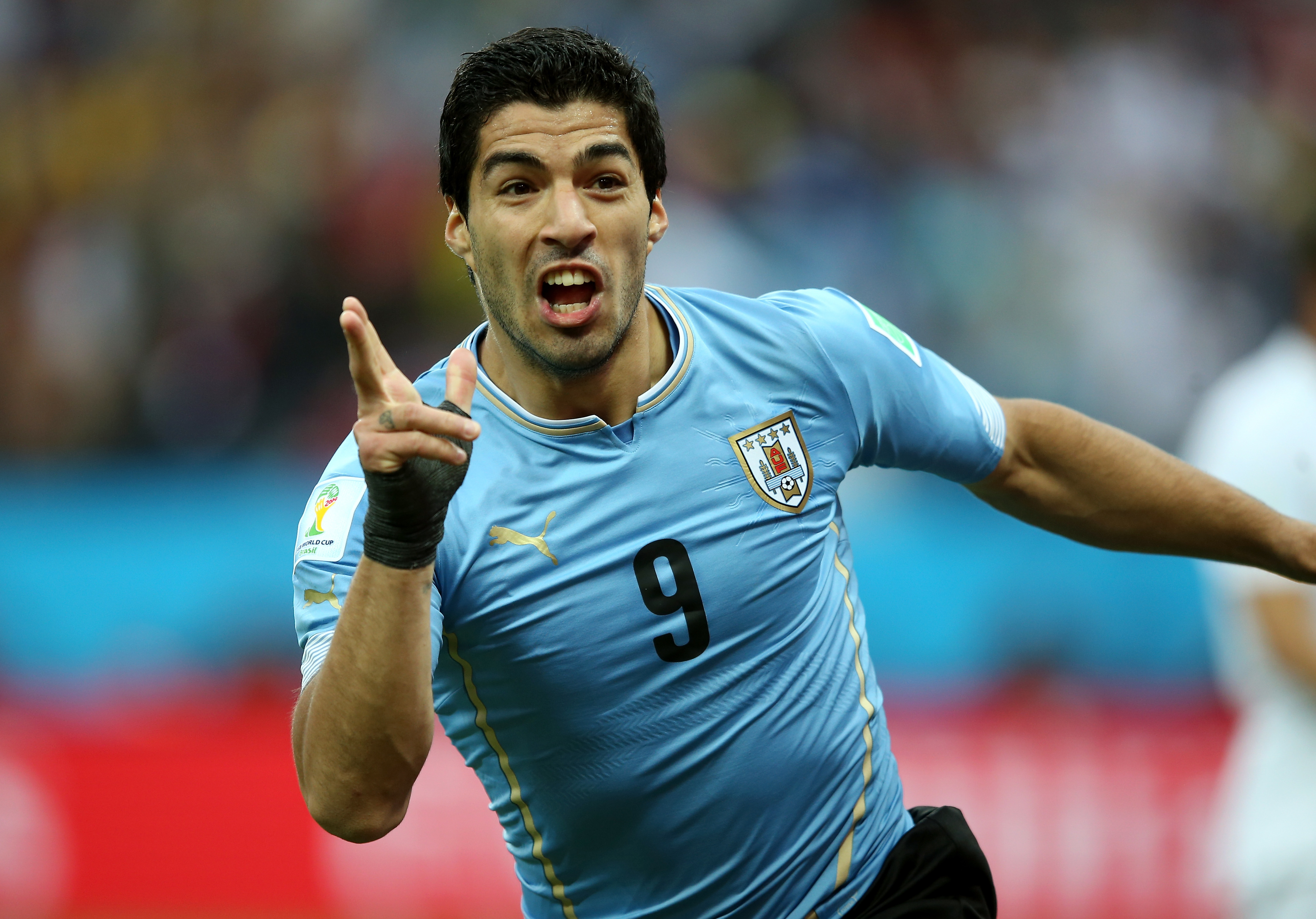Téléchargez des papiers peints mobile Des Sports, Football, Luis Suarez, Uruguayen gratuitement.
