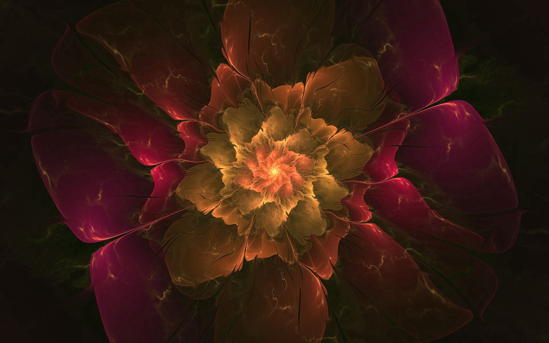 Download mobile wallpaper Flower, Smoke, Colourful, Background, Colorful, Abstract for free.