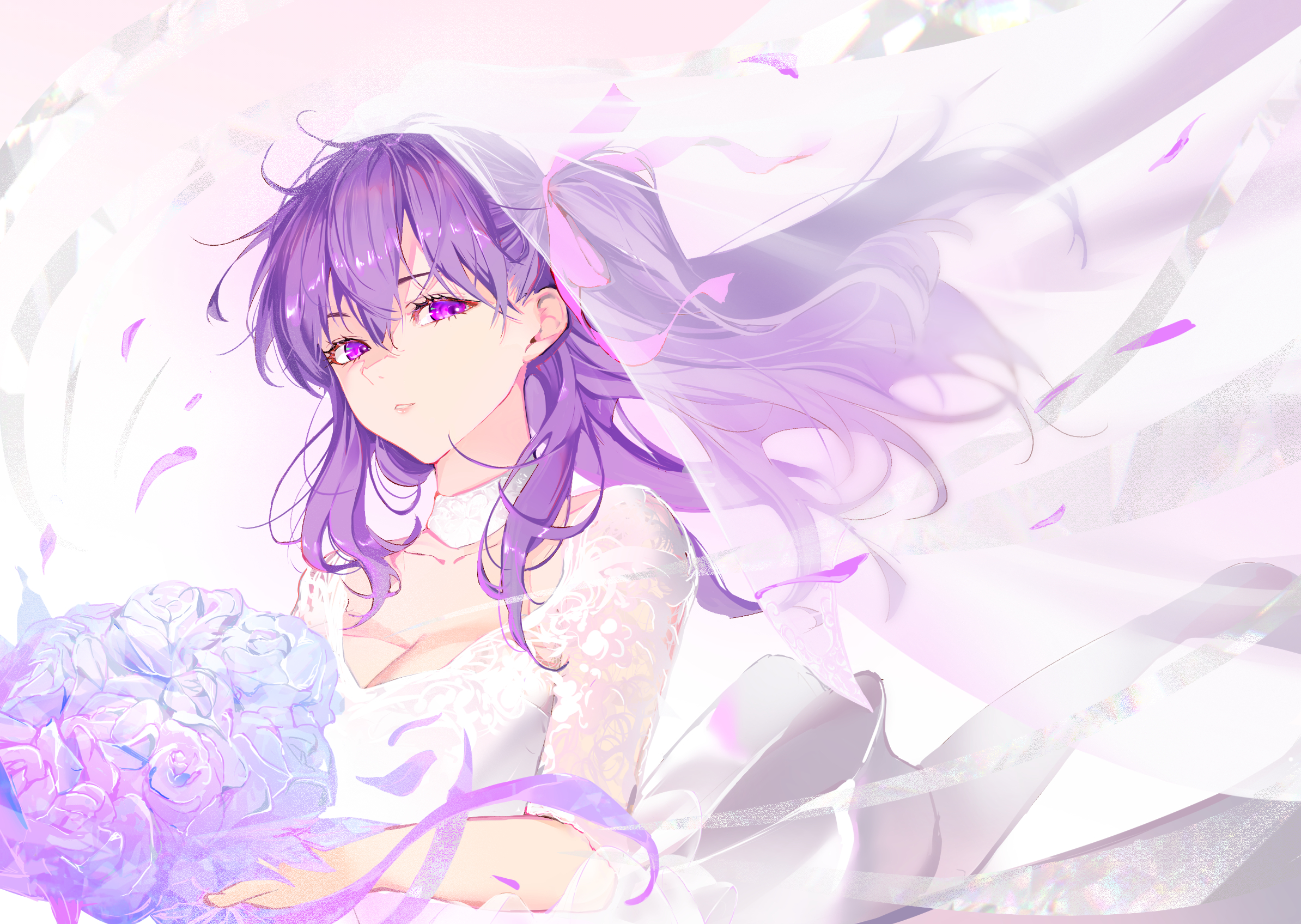 Laden Sie das Braut, Animes, Fate/stay Night, Sakura Matou, Schicksalsserie-Bild kostenlos auf Ihren PC-Desktop herunter