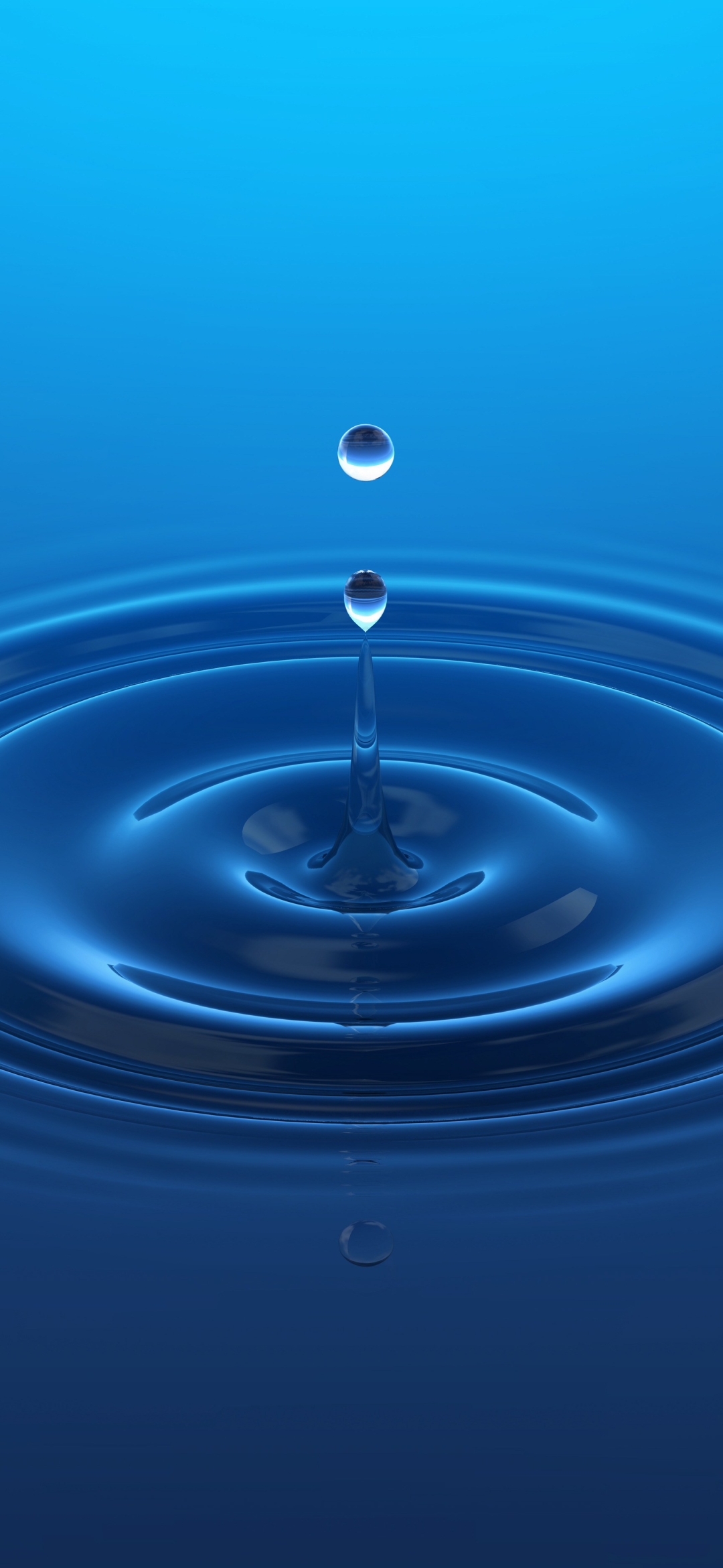 Download mobile wallpaper Earth, Water Drop for free.