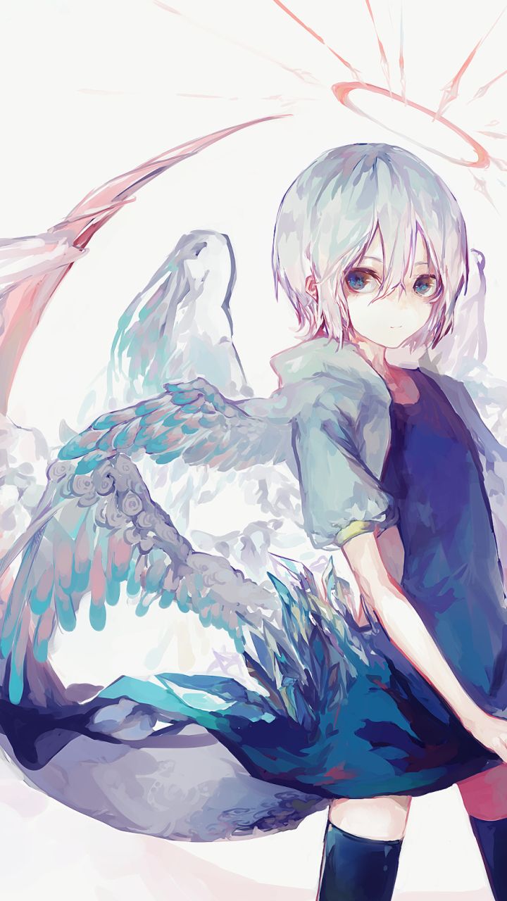 Download mobile wallpaper Anime, Angel for free.