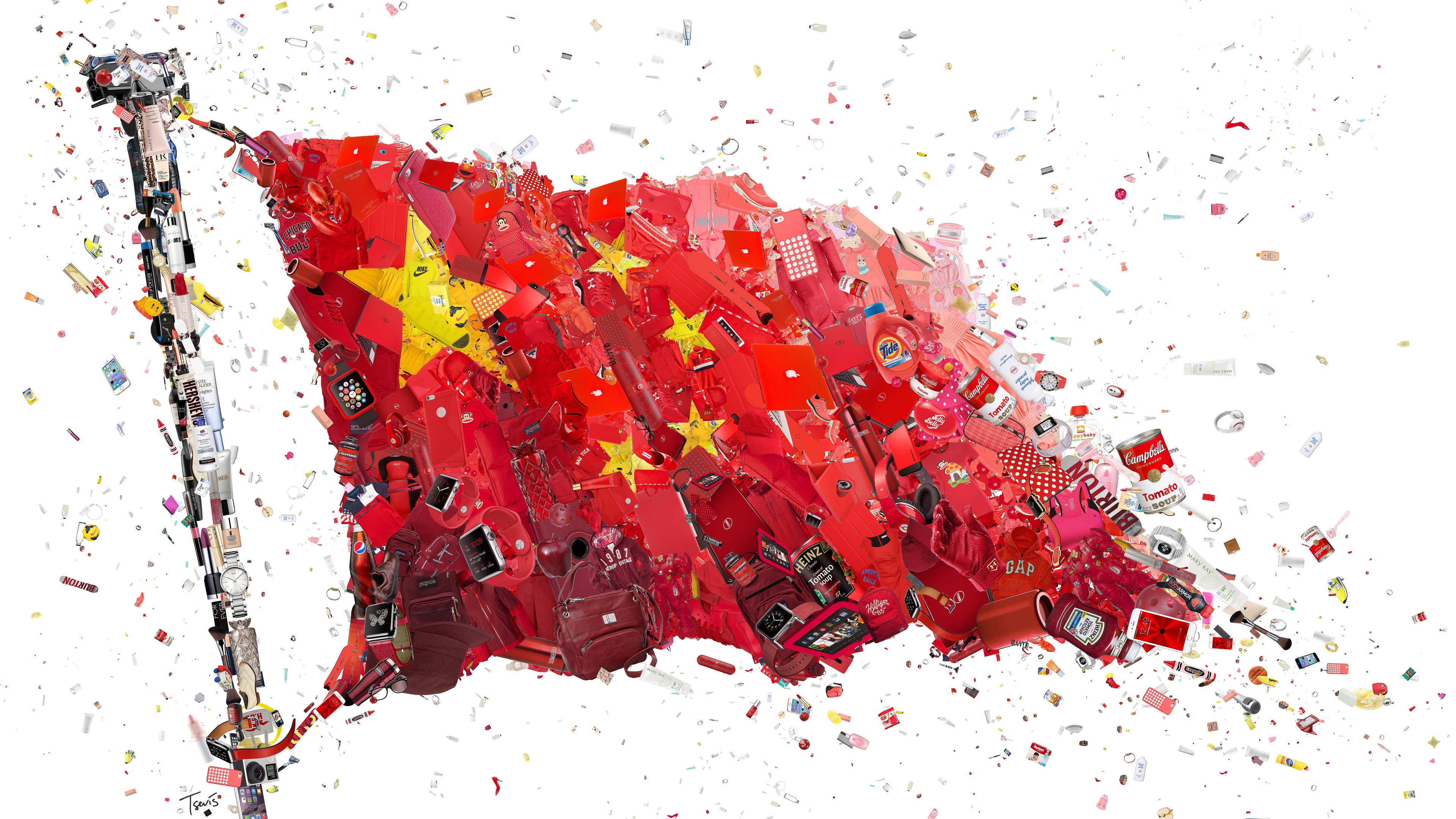 Завантажити шпалери Прапор Китаю на телефон безкоштовно