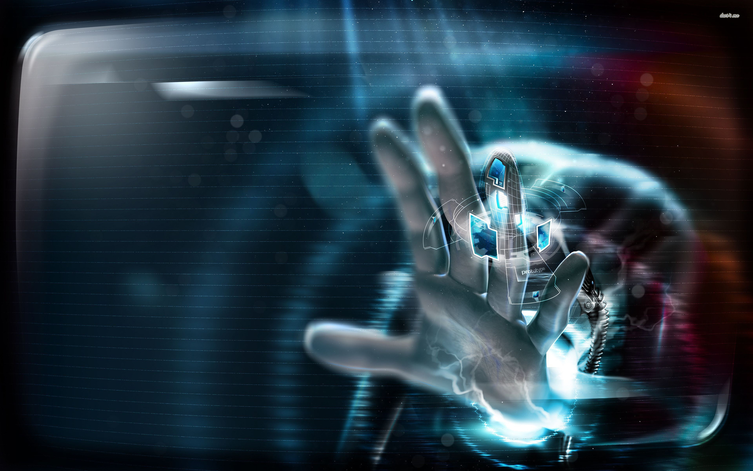 Download mobile wallpaper Hand, Sci Fi for free.
