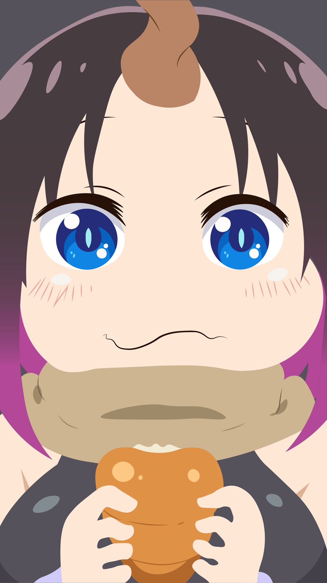 Download mobile wallpaper Anime, Minimalist, Miss Kobayashi's Dragon Maid, Elma (Miss Kobayashi's Dragon Maid) for free.