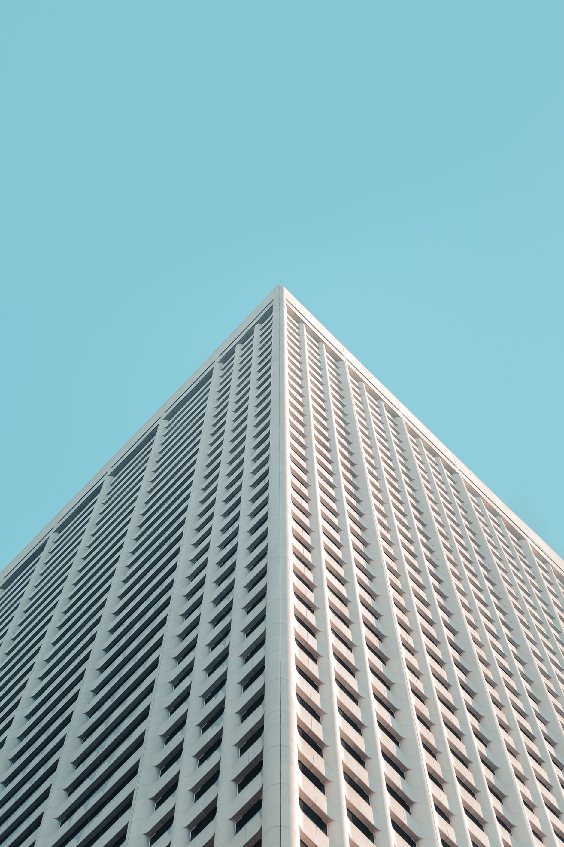 Download mobile wallpaper Bottom View, Architecture, Minimalism for free.
