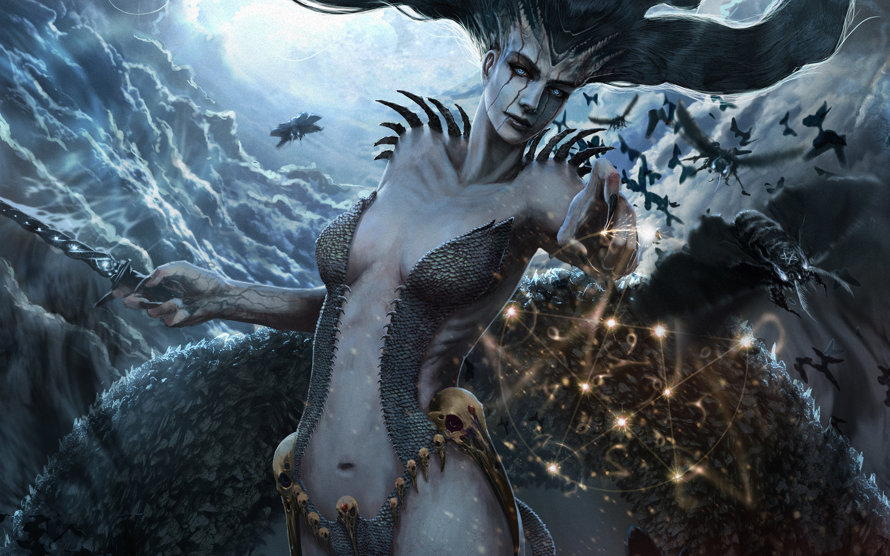 Download mobile wallpaper Fantasy, Witch for free.