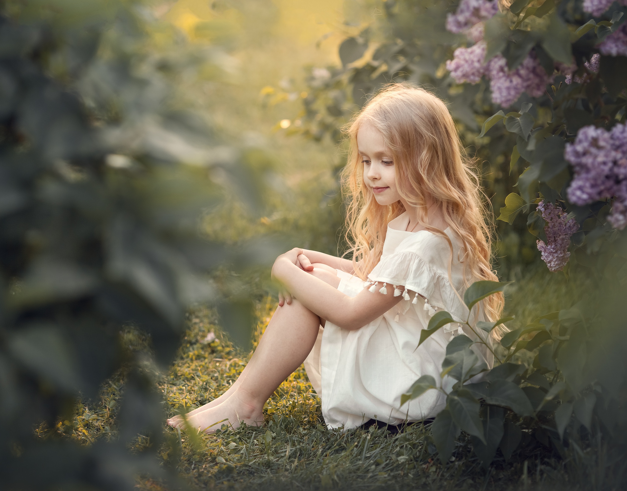 Free download wallpaper Child, Blonde, Photography, Little Girl on your PC desktop